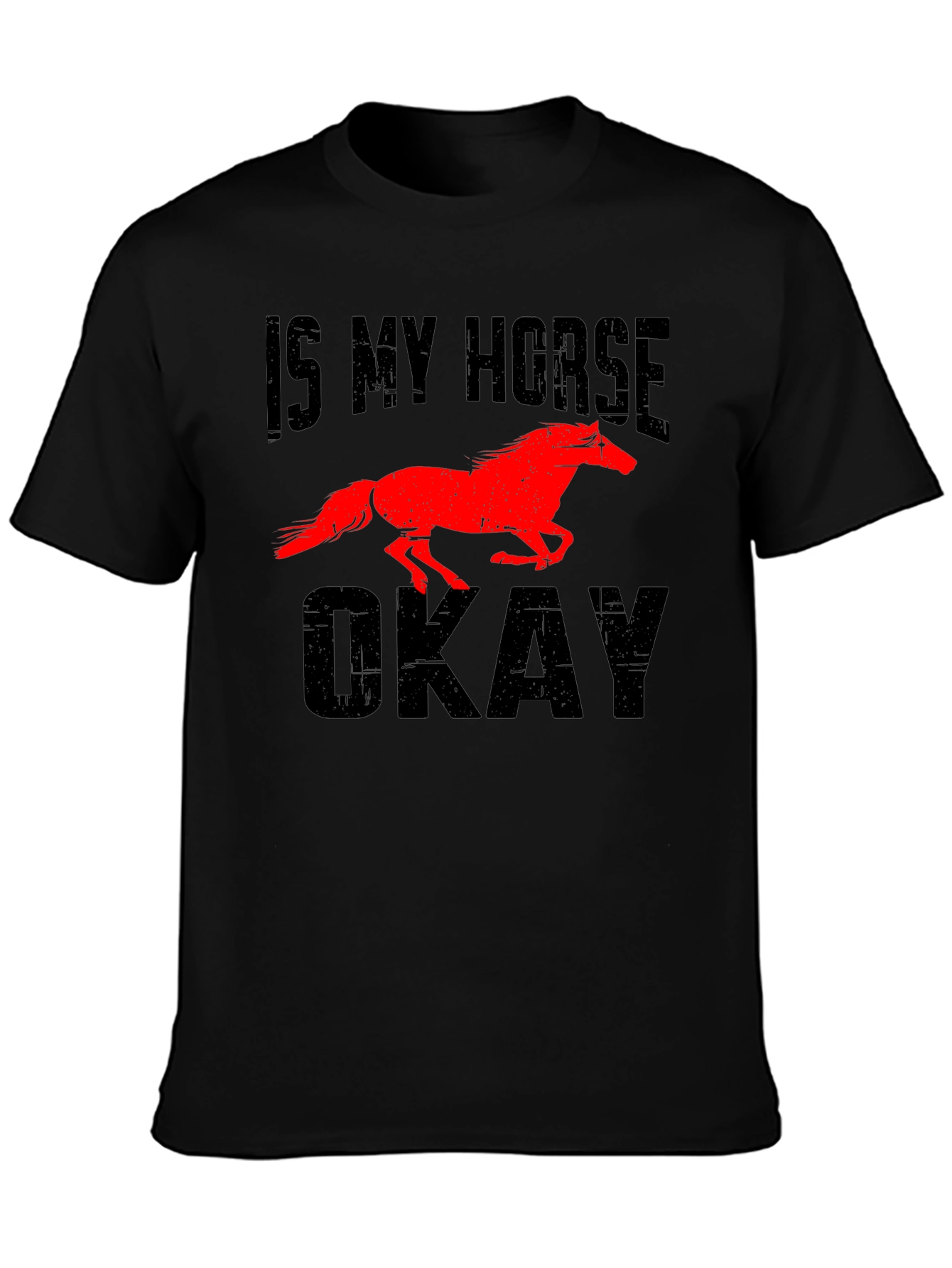 Is My Horse Okay? Graphic T-Shirt