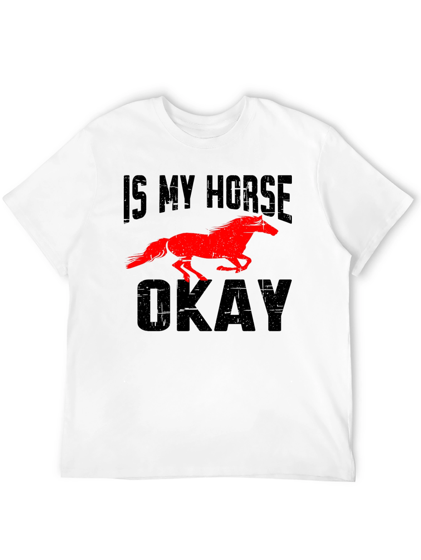 Is My Horse Okay? Graphic T-Shirt