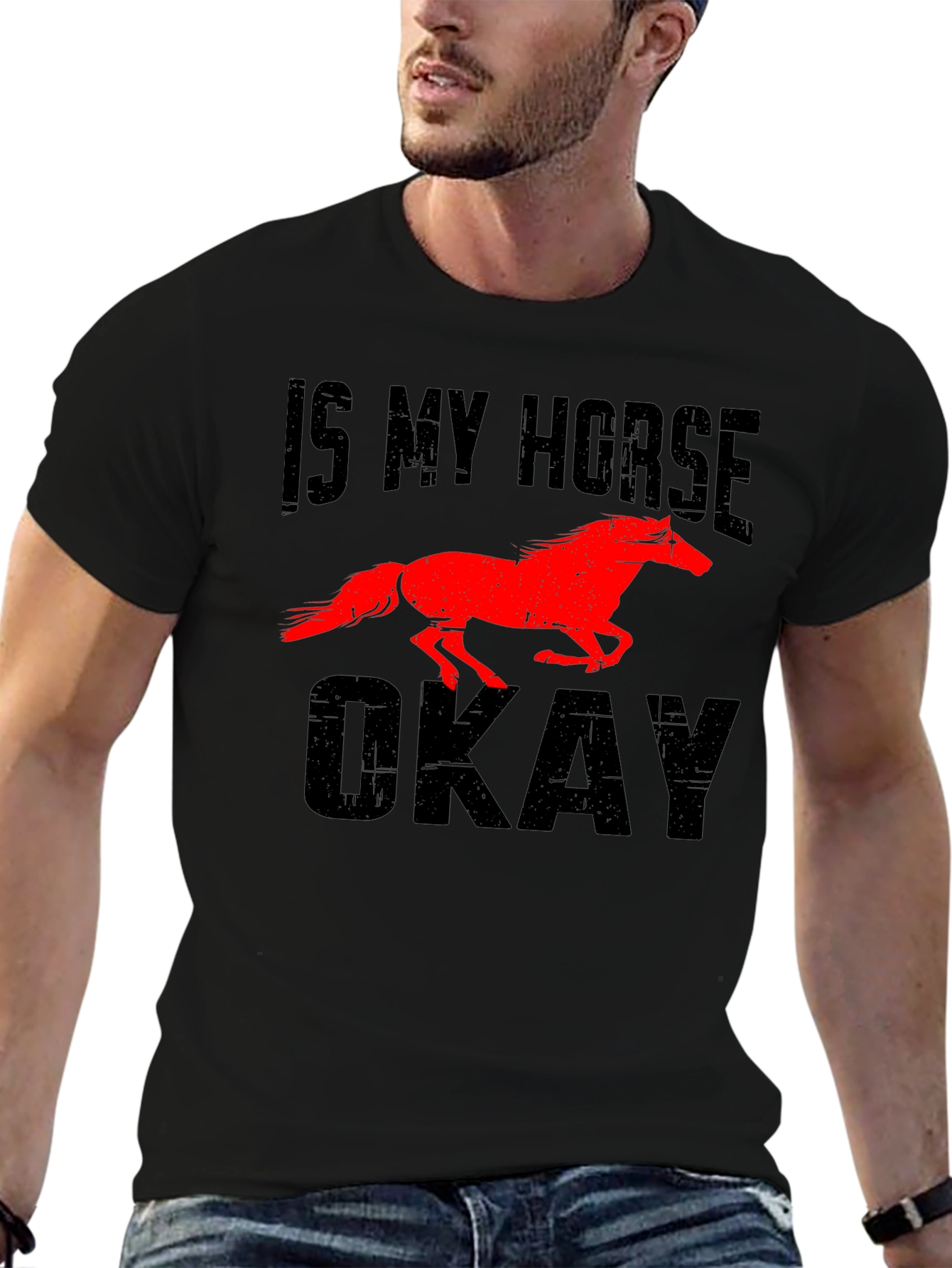 Is My Horse Okay? Graphic T-Shirt