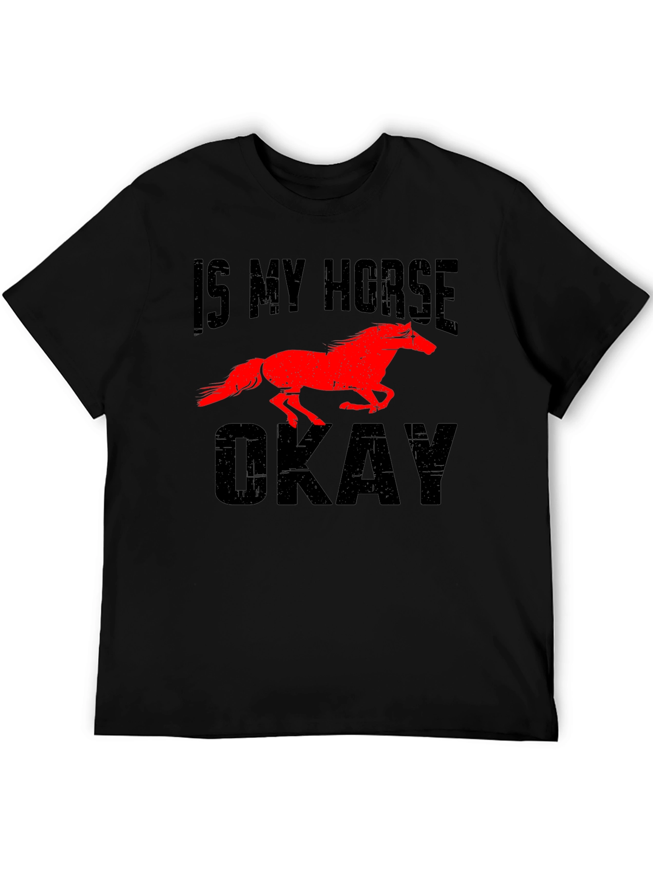 Is My Horse Okay? Graphic T-Shirt