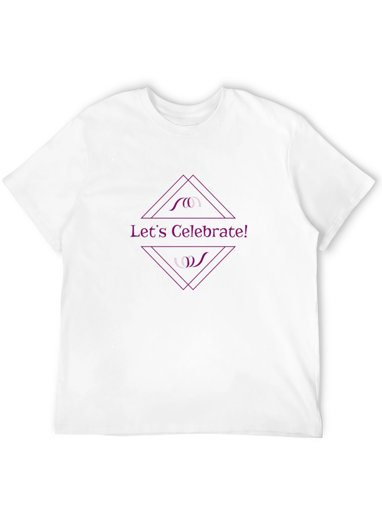 Lets Celebrate Black Graphic Tee