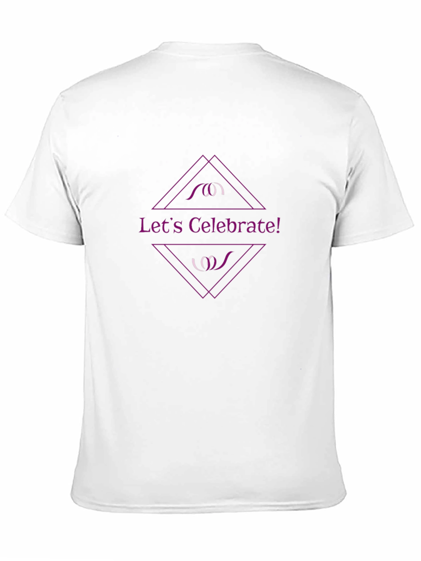 Lets Celebrate Black Graphic Tee