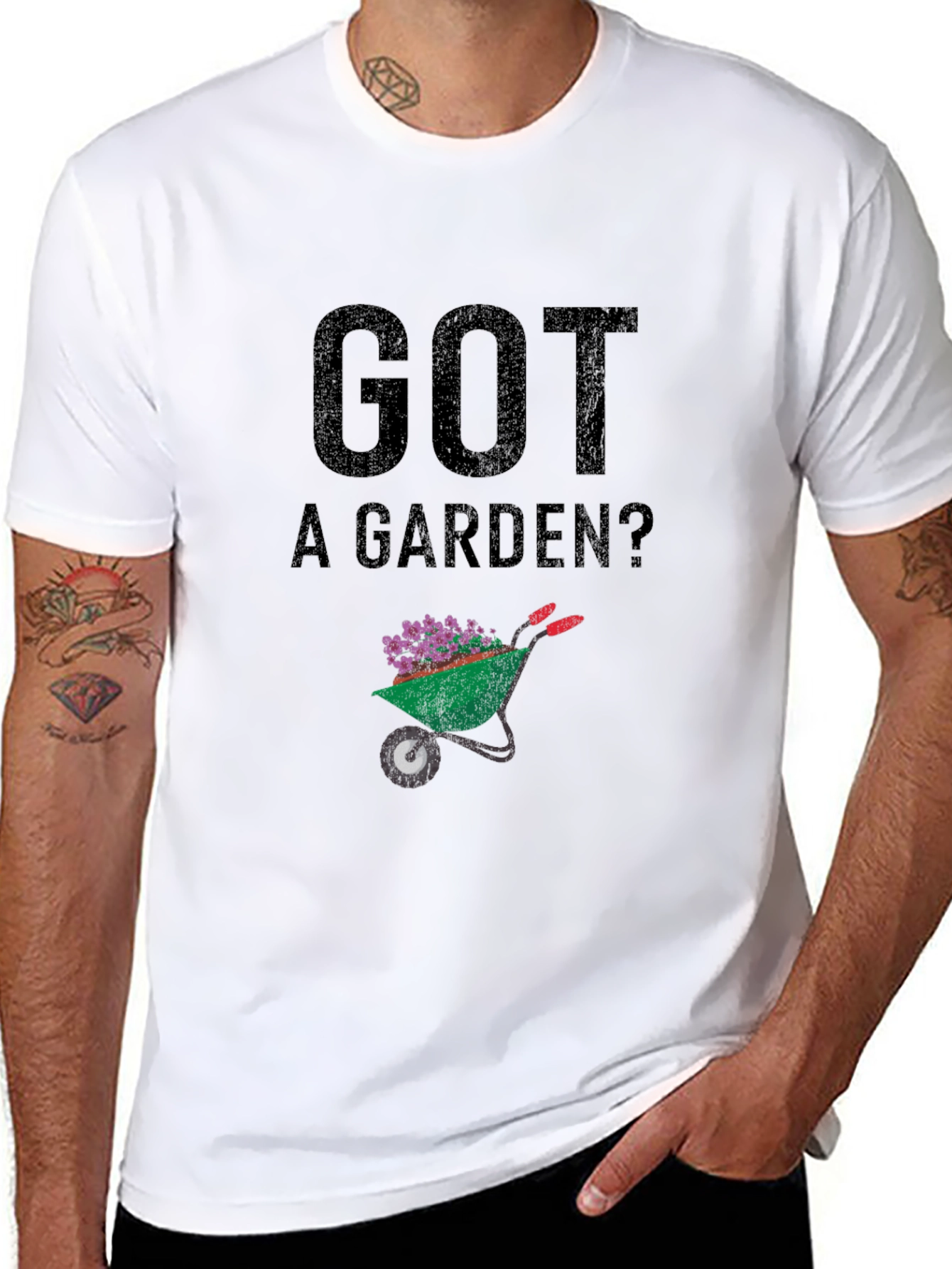 Got A Garden? Graphic Tee - Black
