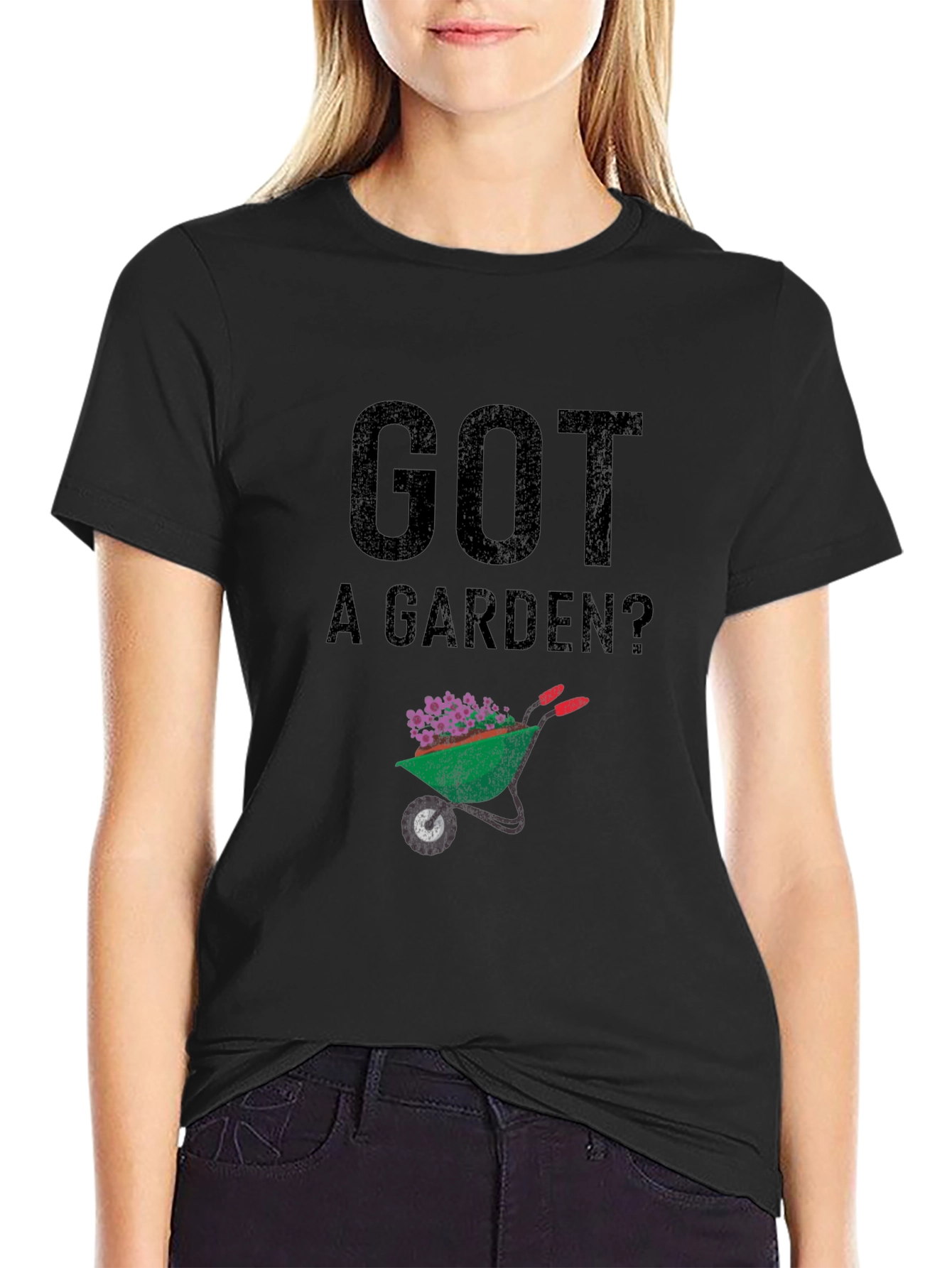 Got A Garden? Graphic Tee - Black
