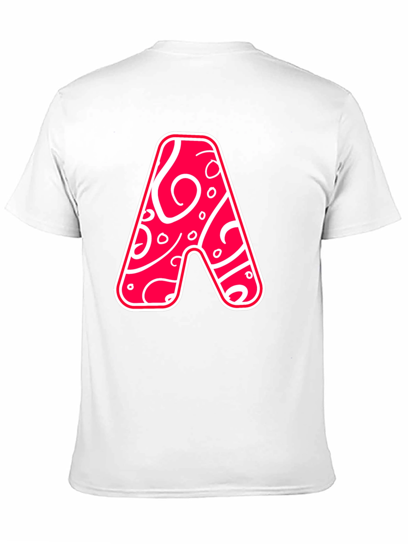 Funky Letter A Graphic Tee