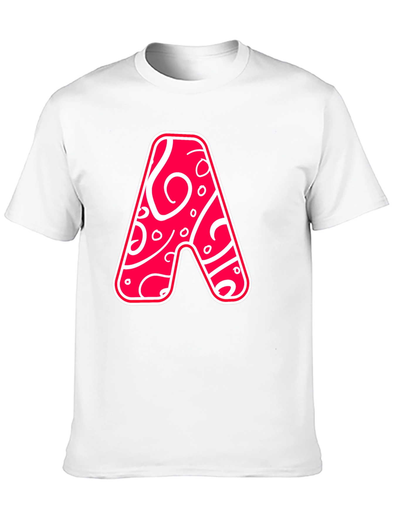 Funky Letter A Graphic Tee