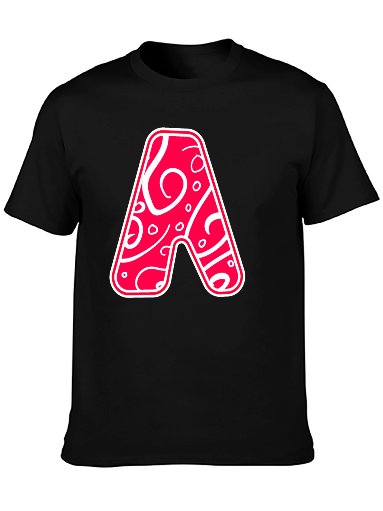 Funky Letter A Graphic Tee