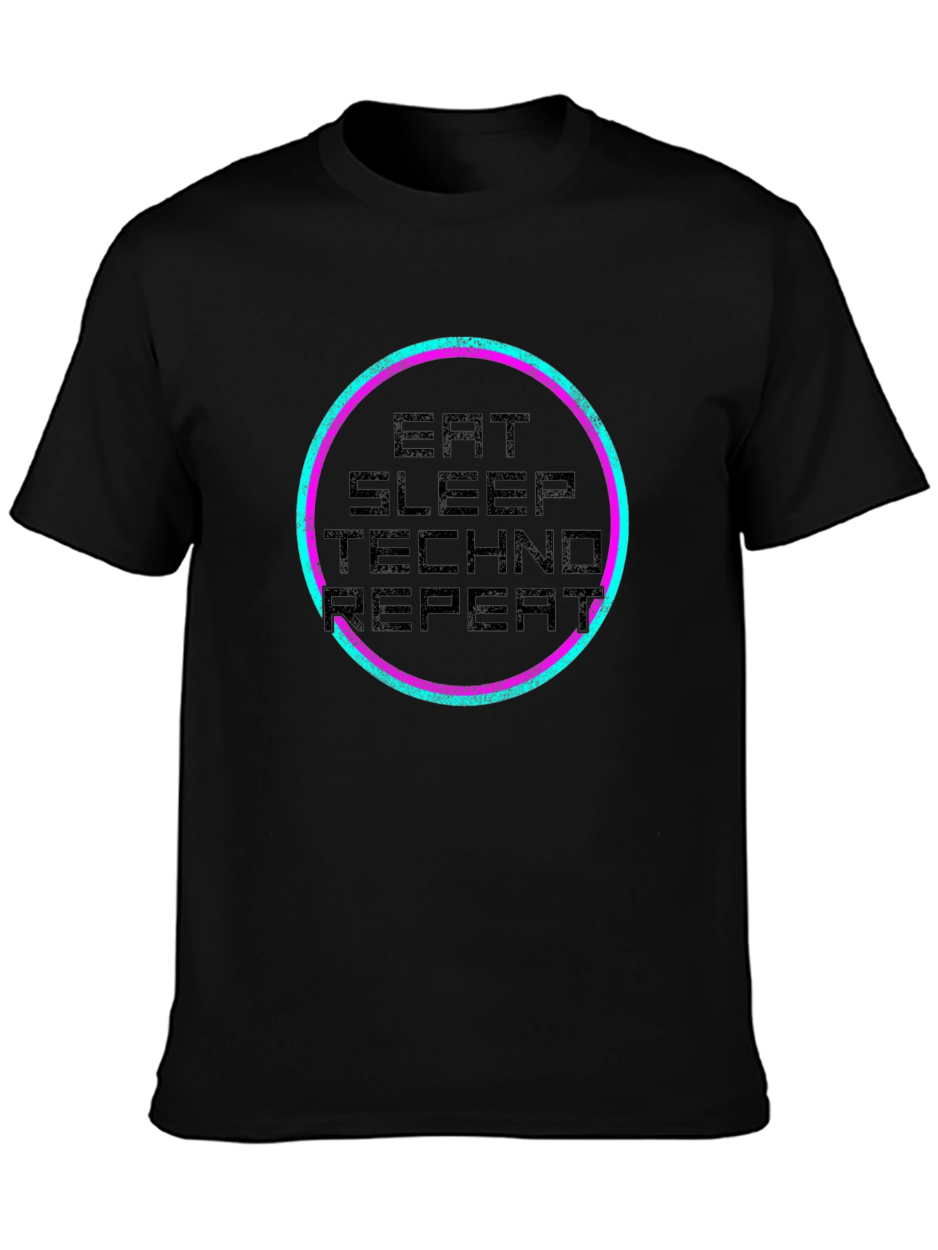 Eat Sleep Techno Repeat T-Shirt