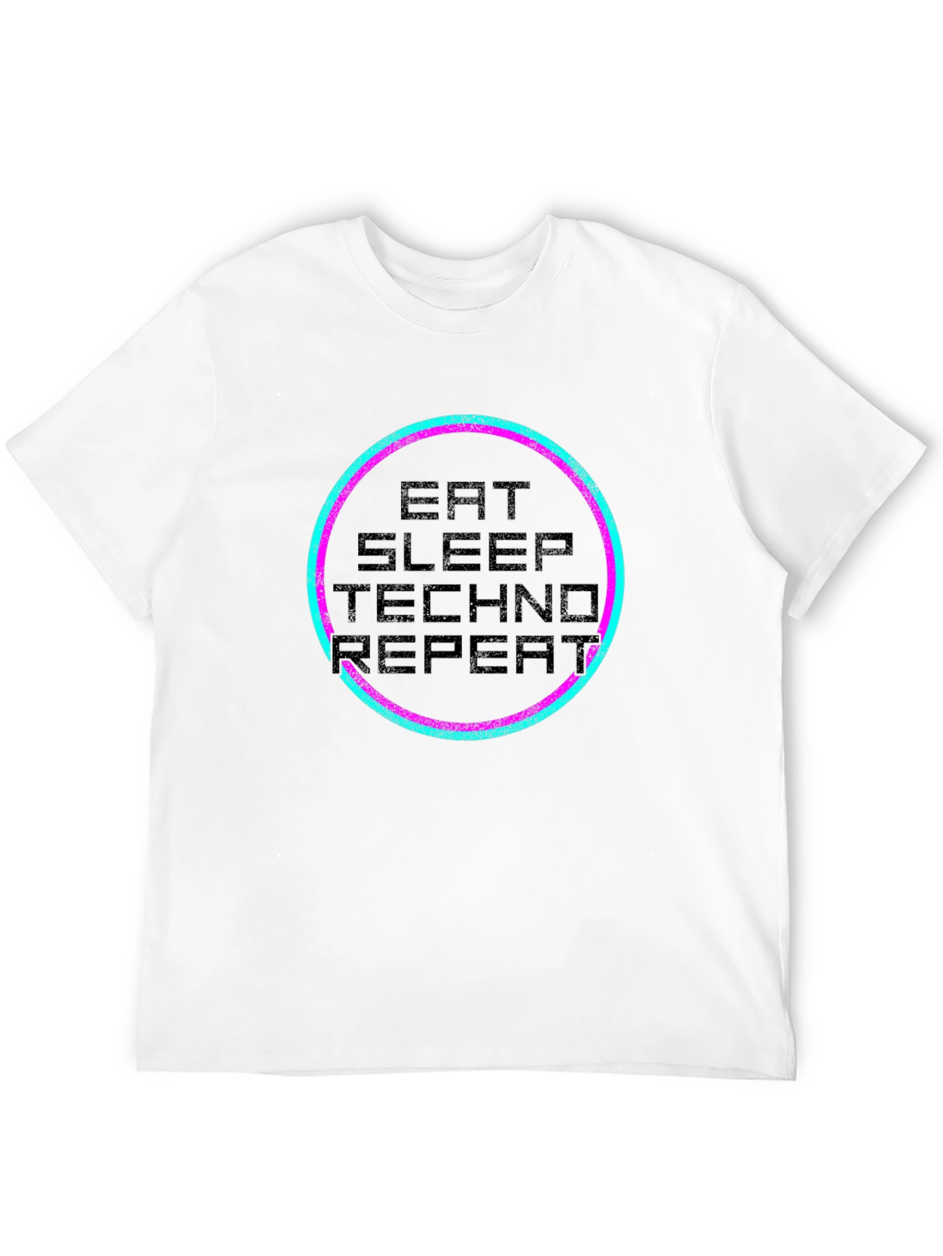 Eat Sleep Techno Repeat T-Shirt