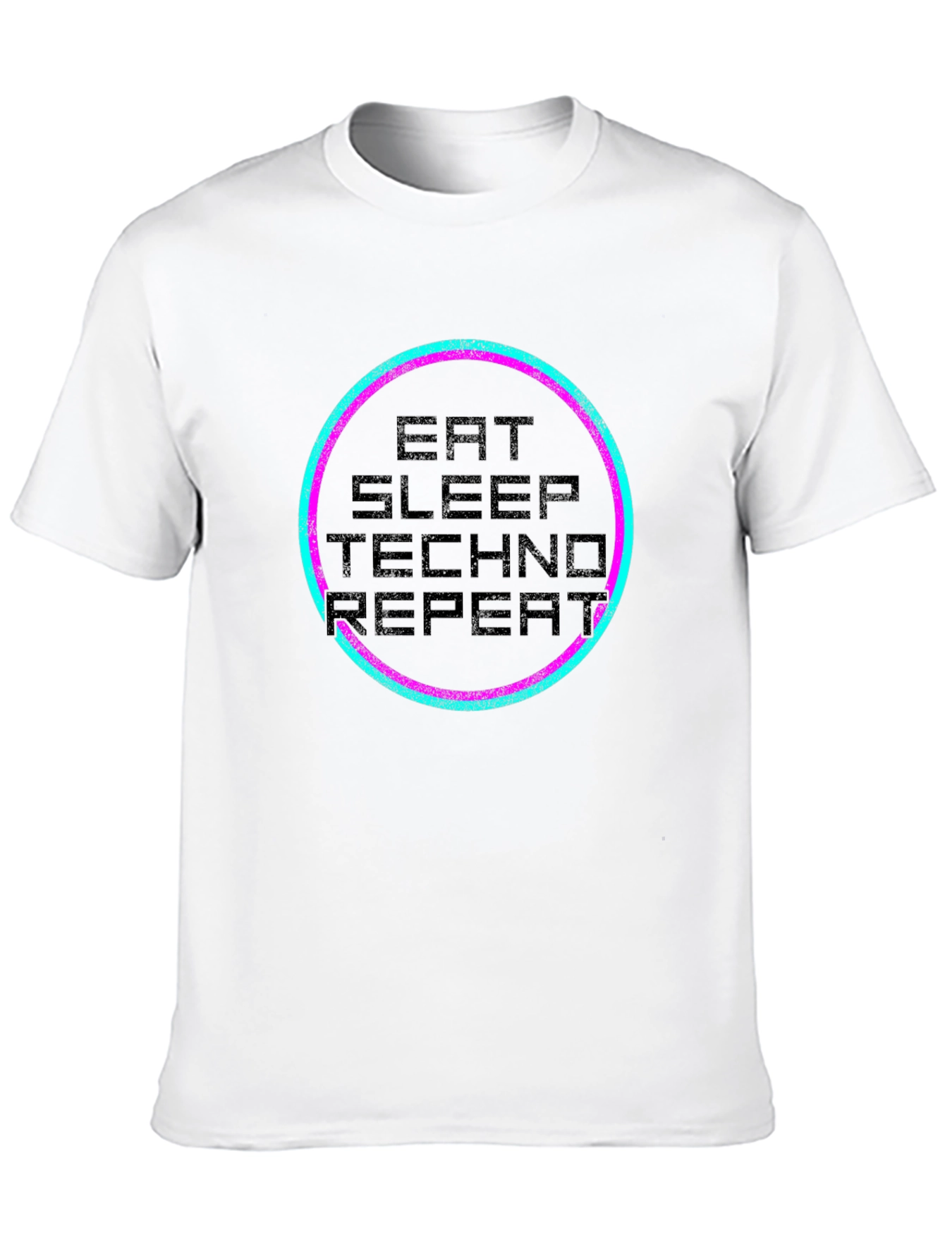 Eat Sleep Techno Repeat T-Shirt