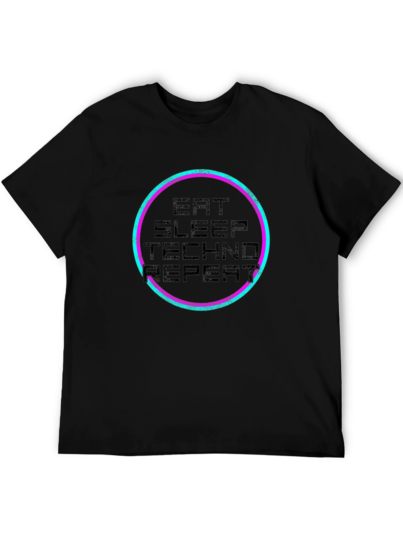 Eat Sleep Techno Repeat T-Shirt