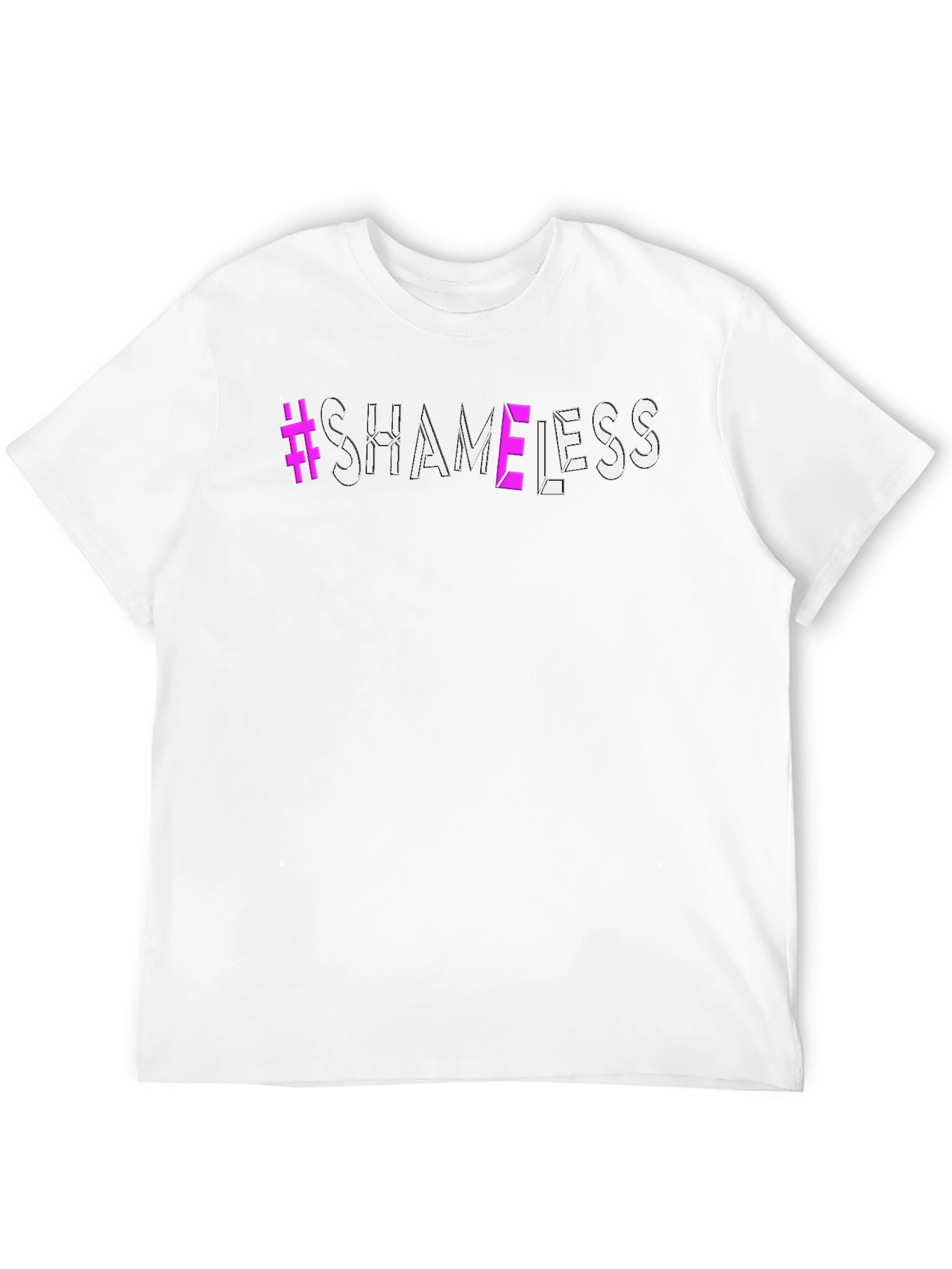Shameless Graphic Tee - Edgy Streetwear