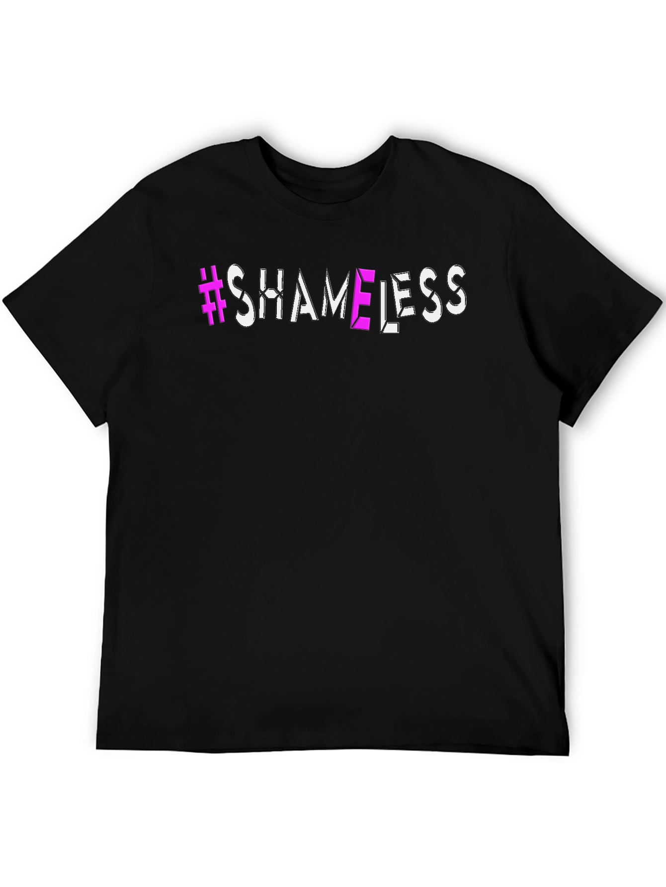 Shameless Graphic Tee - Edgy Streetwear