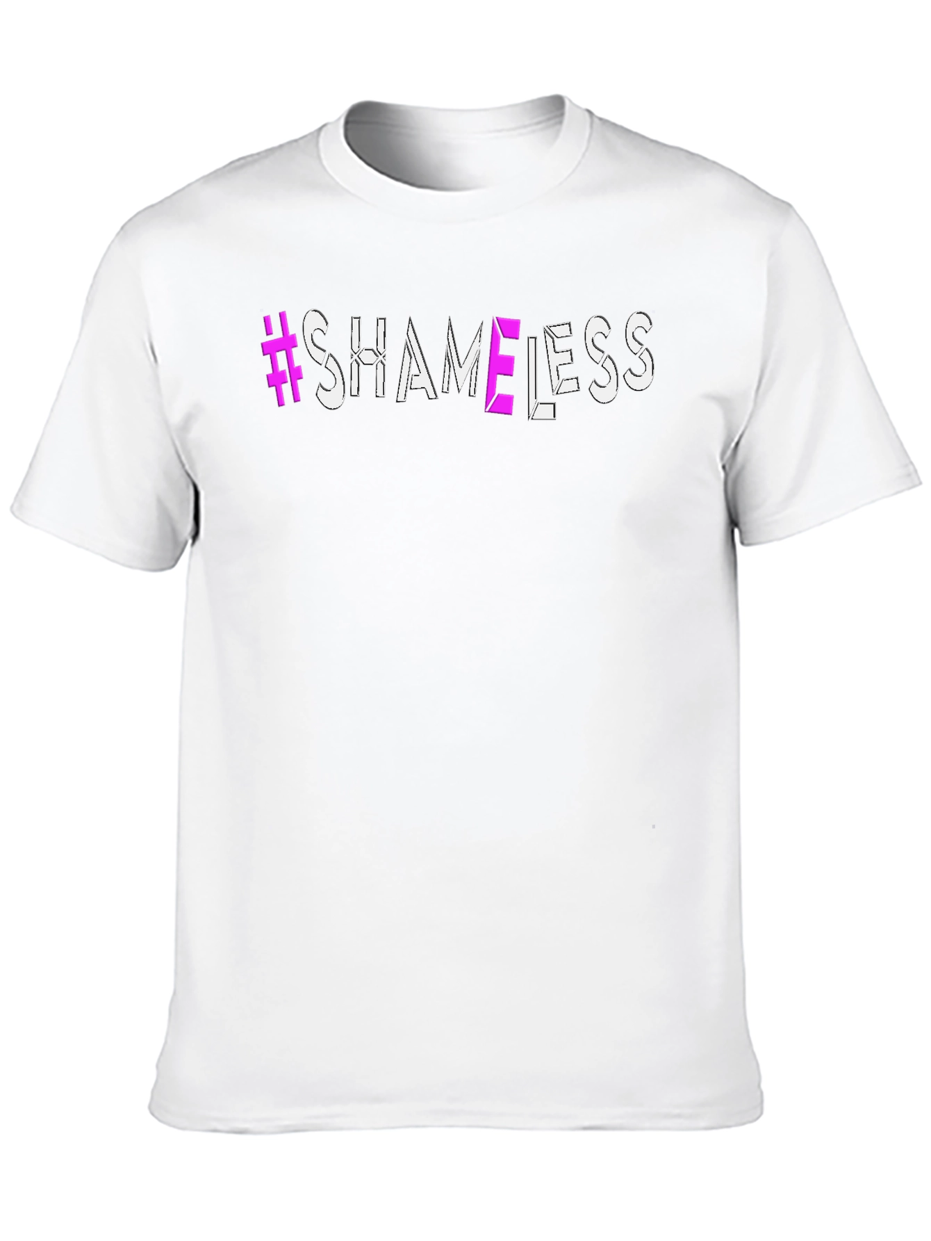 Shameless Graphic Tee - Edgy Streetwear