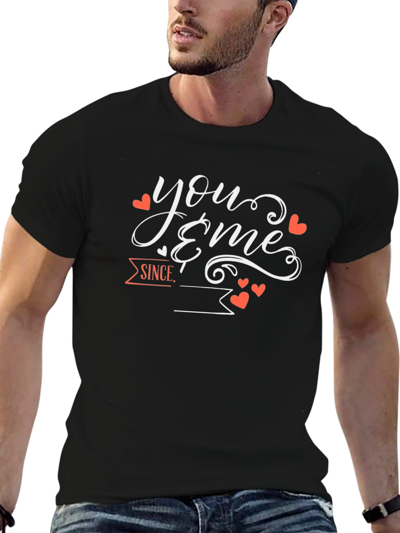 You & Me Since T-Shirt Valentines Day