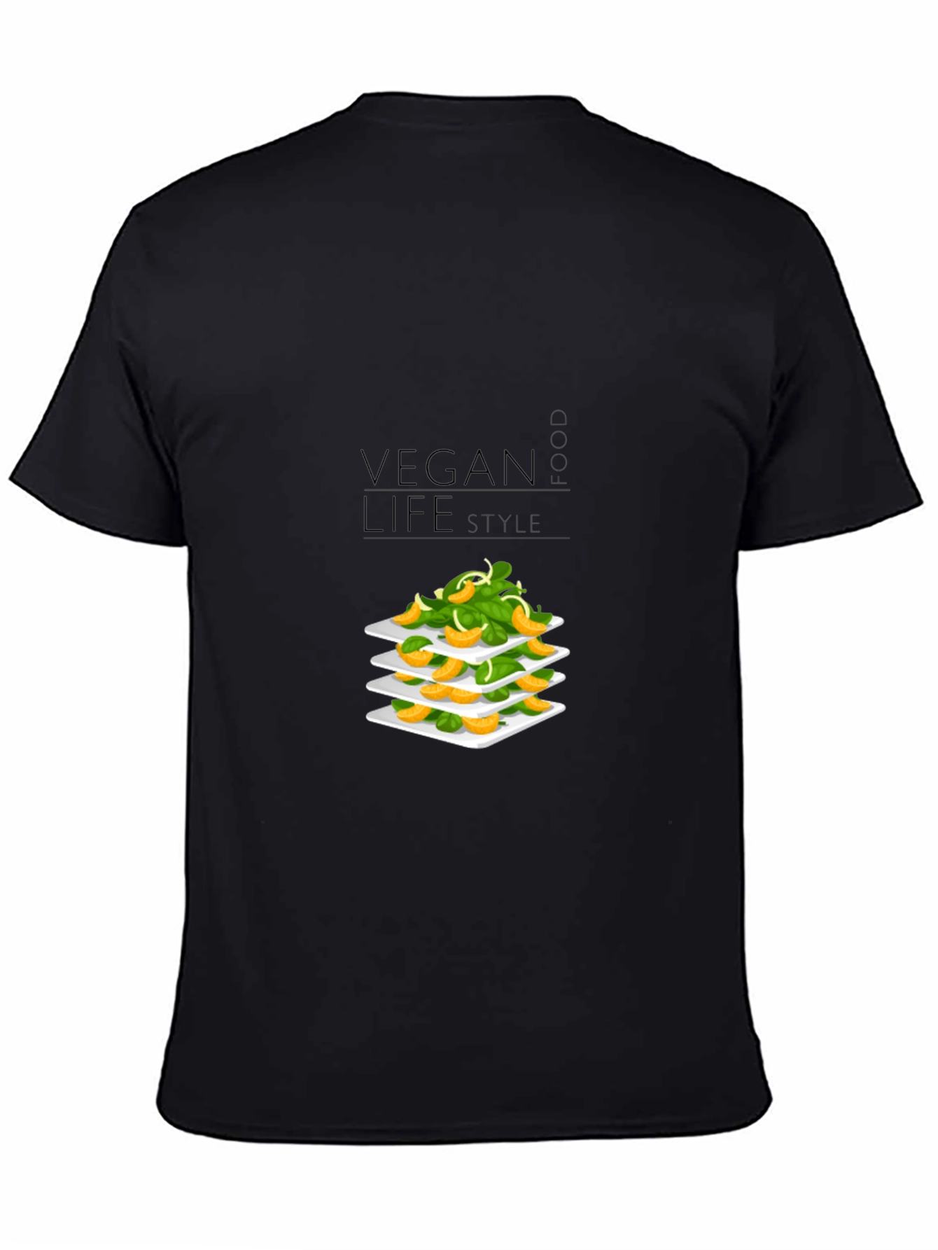 Vegan Lifestyle T-Shirt - Organic Food Fashion Tee