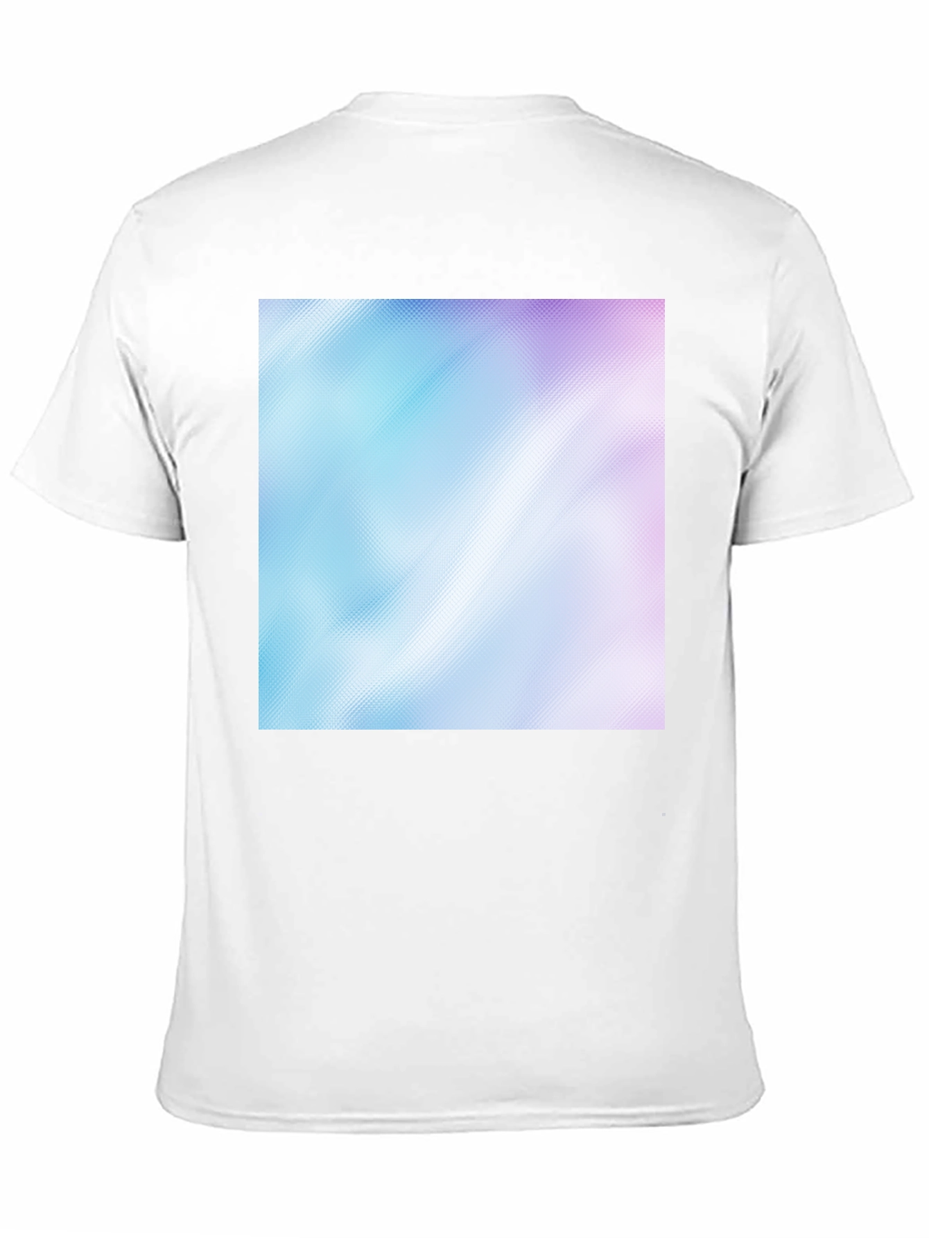 Abstract Gradient Graphic Tee - Modern Casual Style