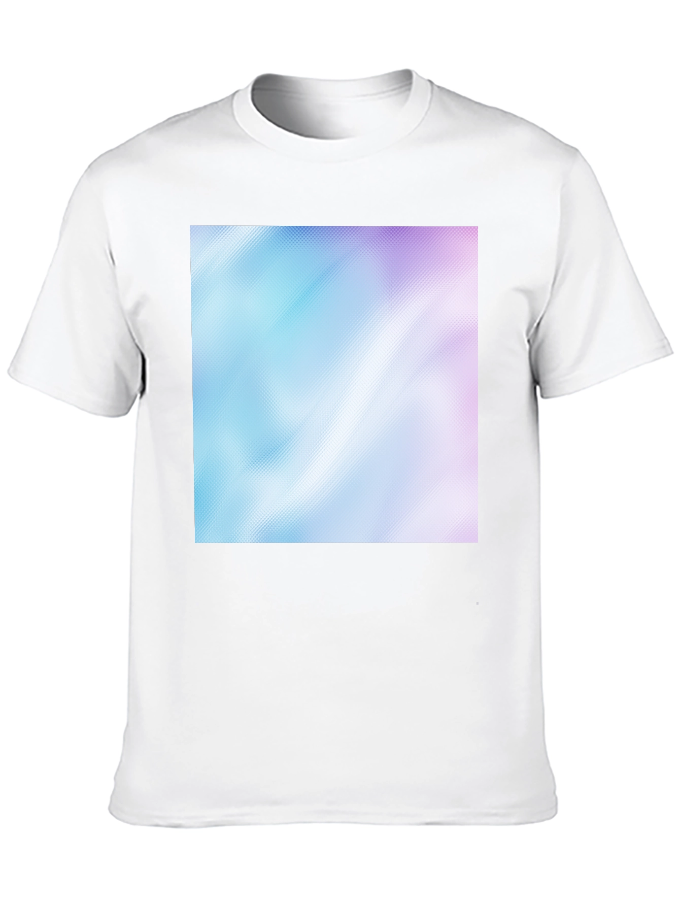 Abstract Gradient Graphic Tee - Modern Casual Style