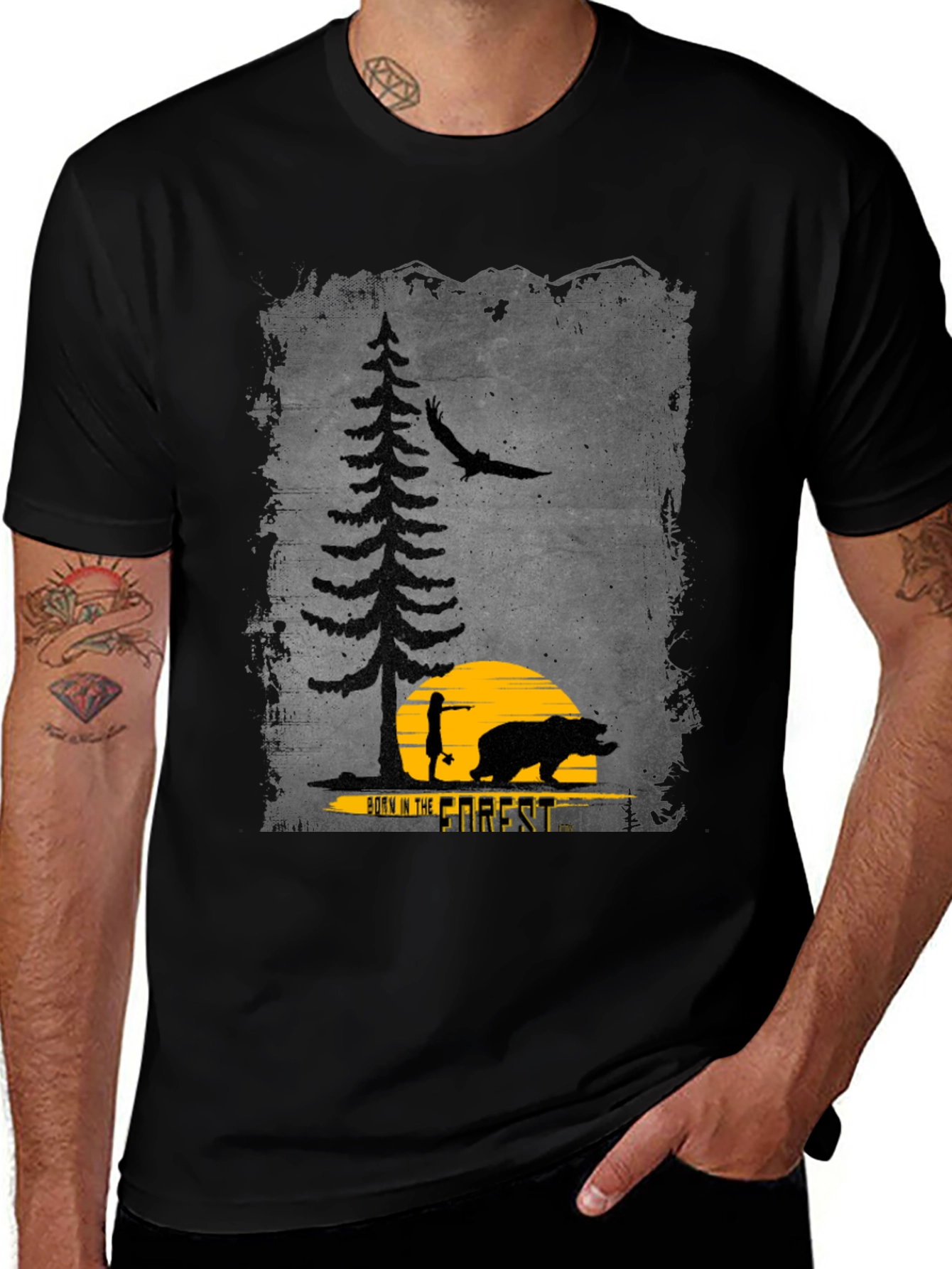 Born in the Forest Graphic Tee