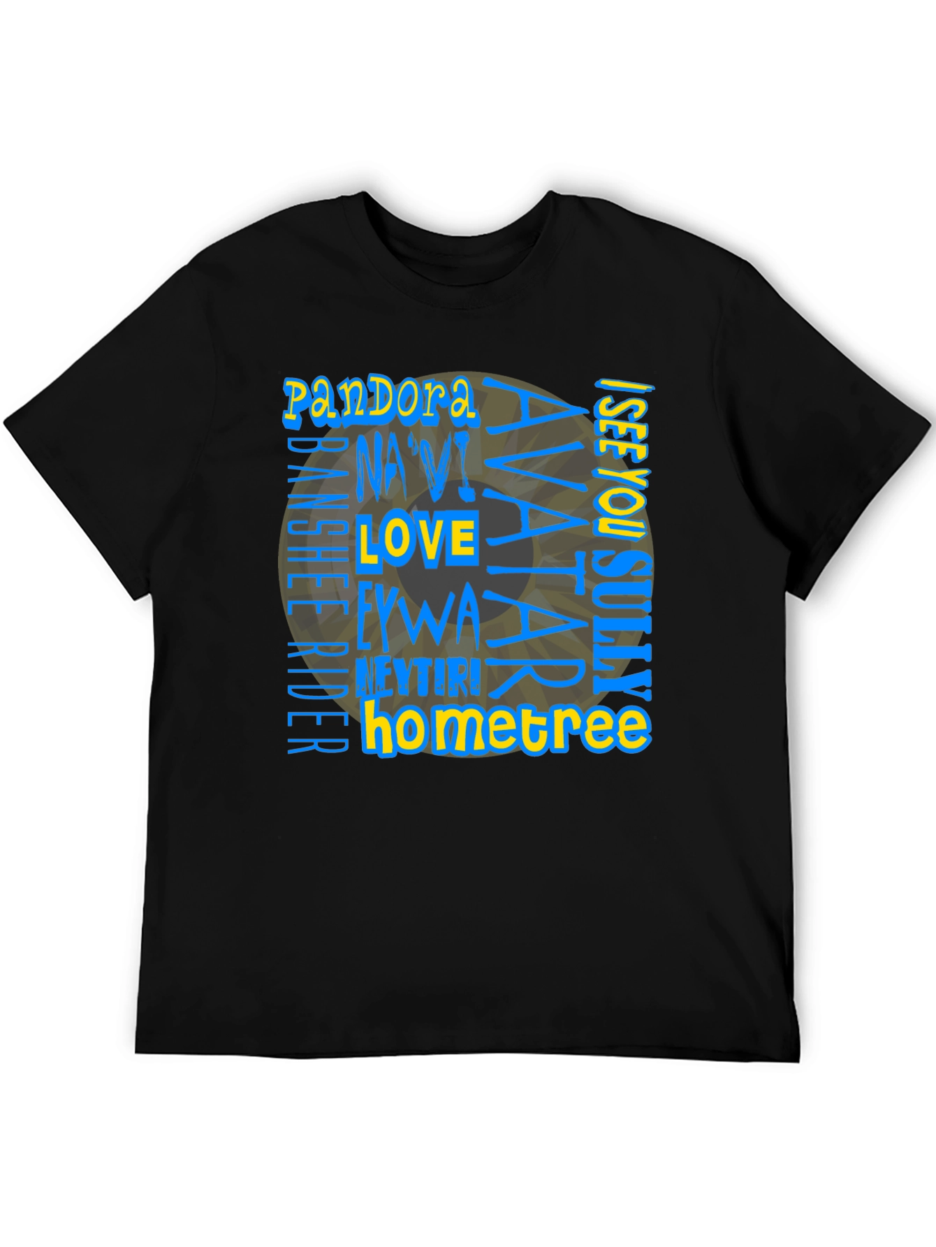 Avatar Movie T-Shirt: Pandora Navi Sully Hometree