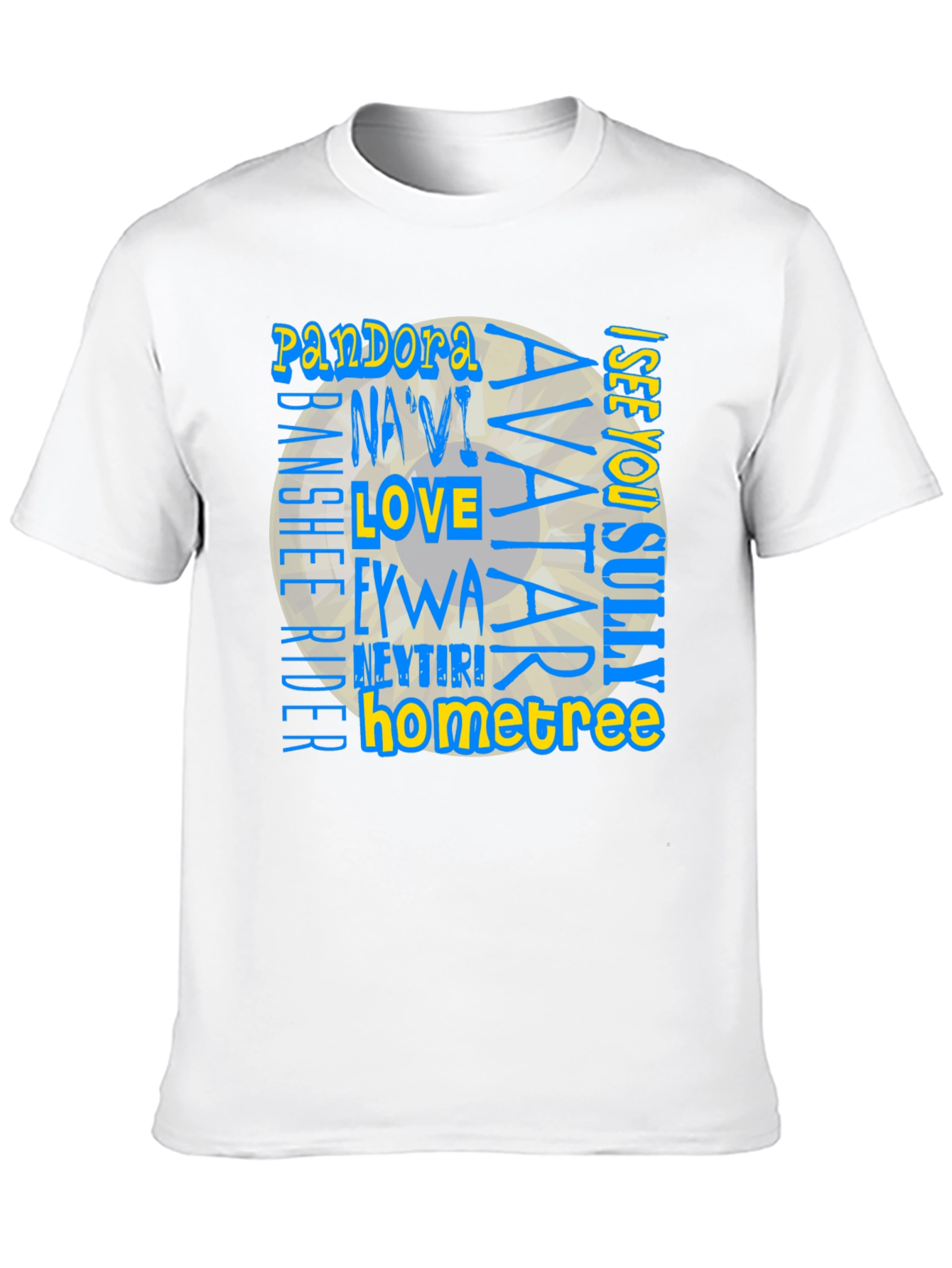 Avatar Movie T-Shirt: Pandora Navi Sully Hometree
