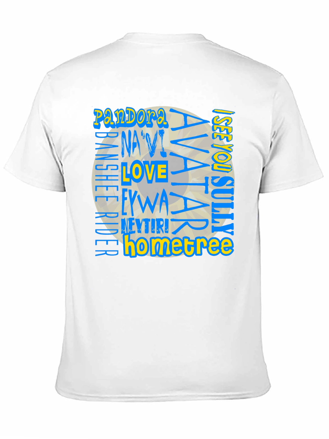 Avatar Movie T-Shirt: Pandora Navi Sully Hometree