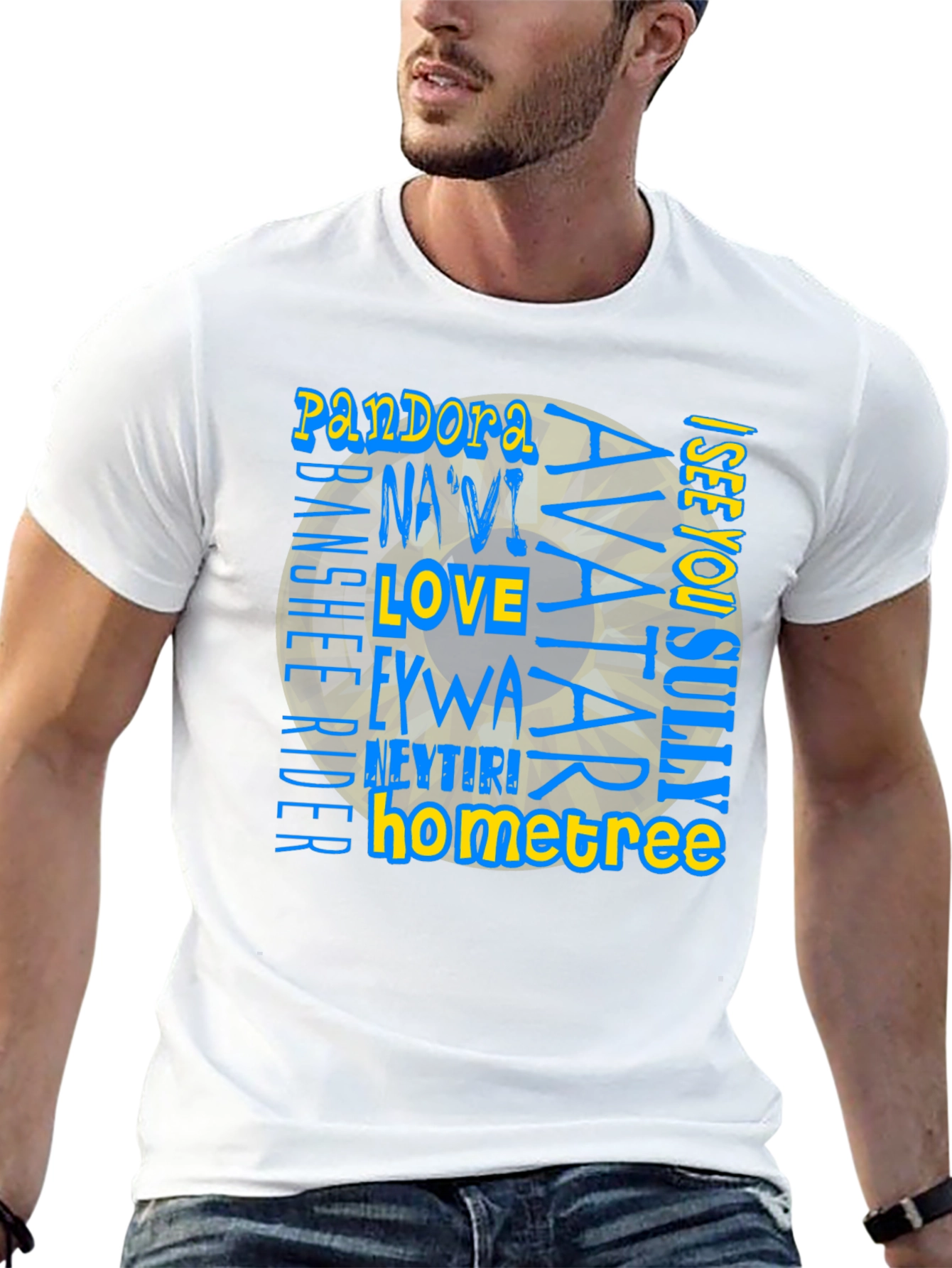 Avatar Movie T-Shirt: Pandora Navi Sully Hometree