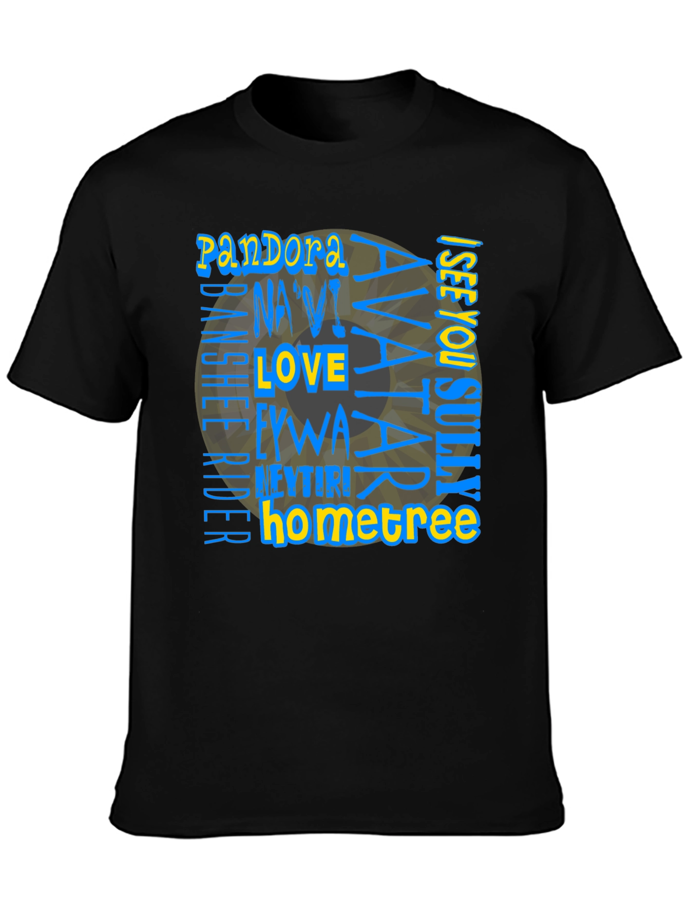 Avatar Movie T-Shirt: Pandora Navi Sully Hometree