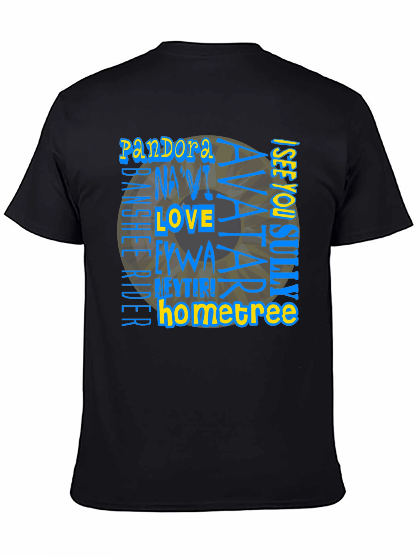 Avatar Movie T-Shirt: Pandora Navi Sully Hometree