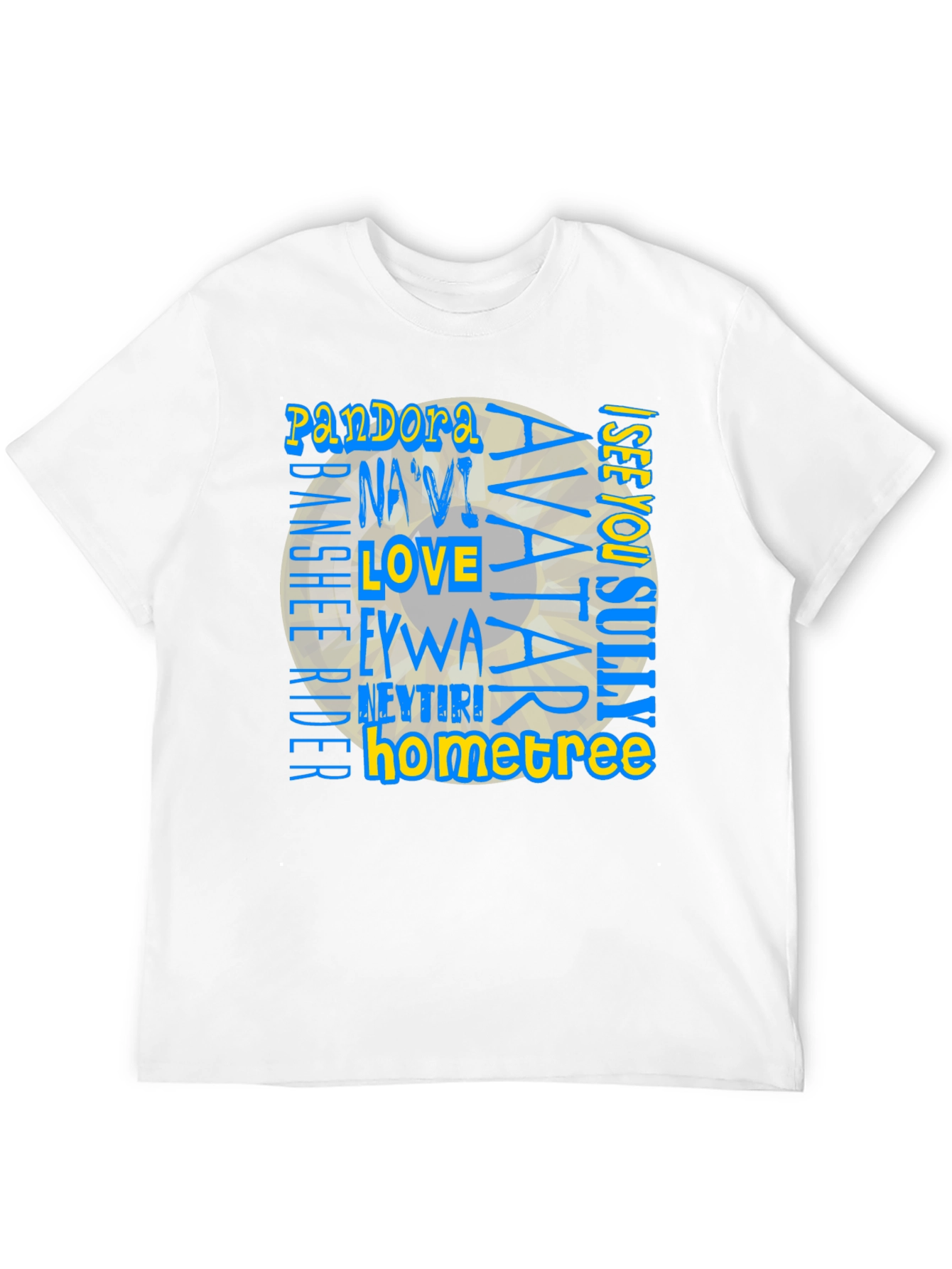 Avatar Movie T-Shirt: Pandora Navi Sully Hometree