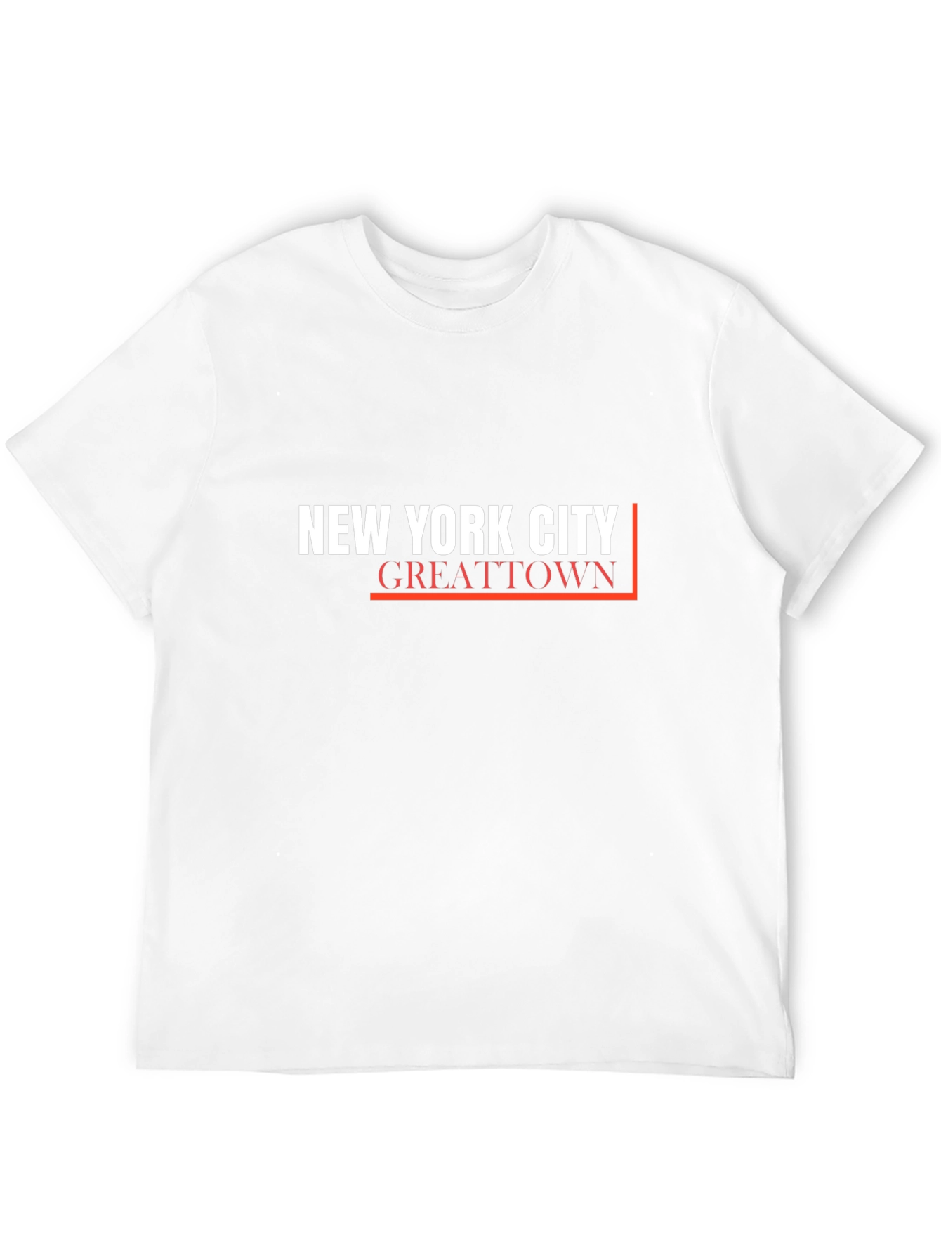 New York City Greattown Black Graphic Tee
