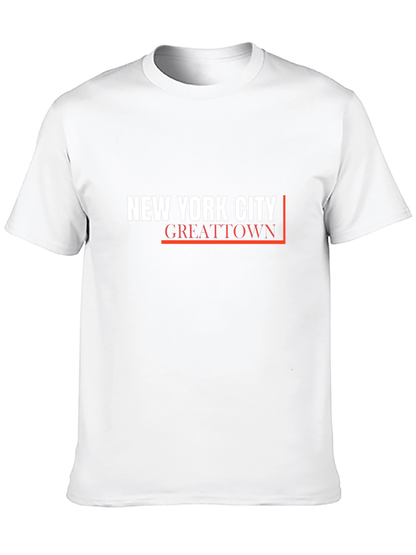 New York City Greattown Black Graphic Tee