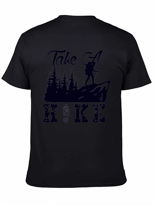 Take A Hike Graphic Tee - Outdoor Adventure Shirt