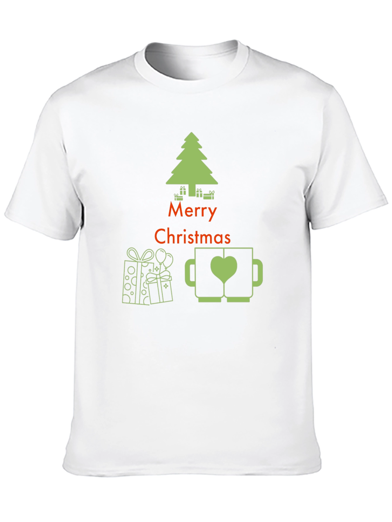 Festive Merry Christmas Graphic Tee