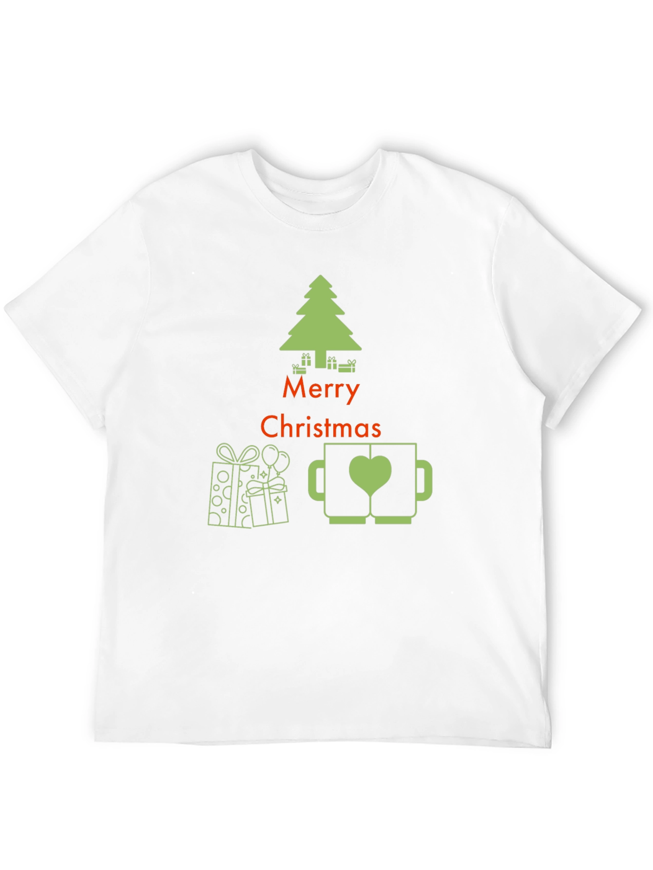 Festive Merry Christmas Graphic Tee