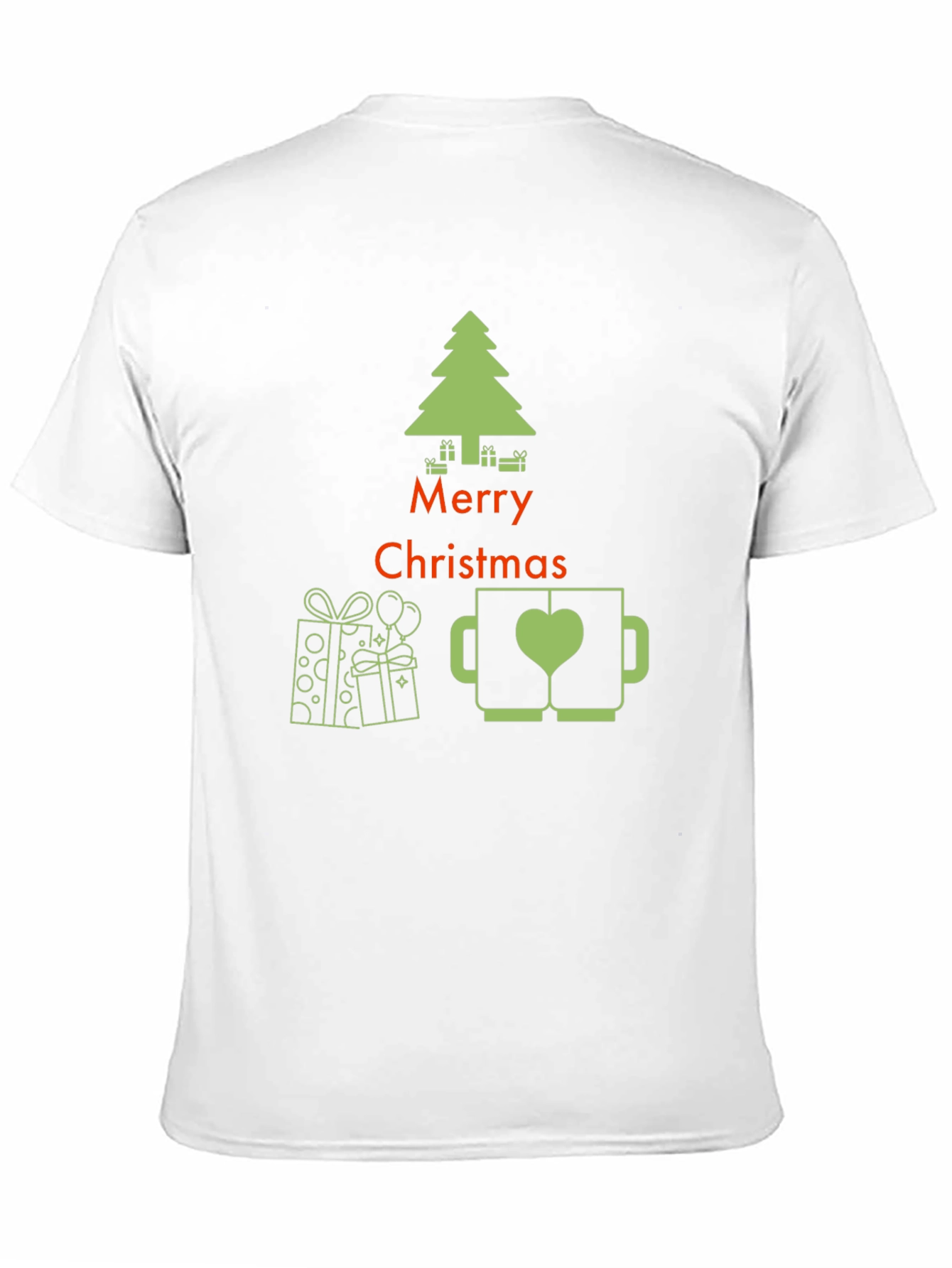 Festive Merry Christmas Graphic Tee