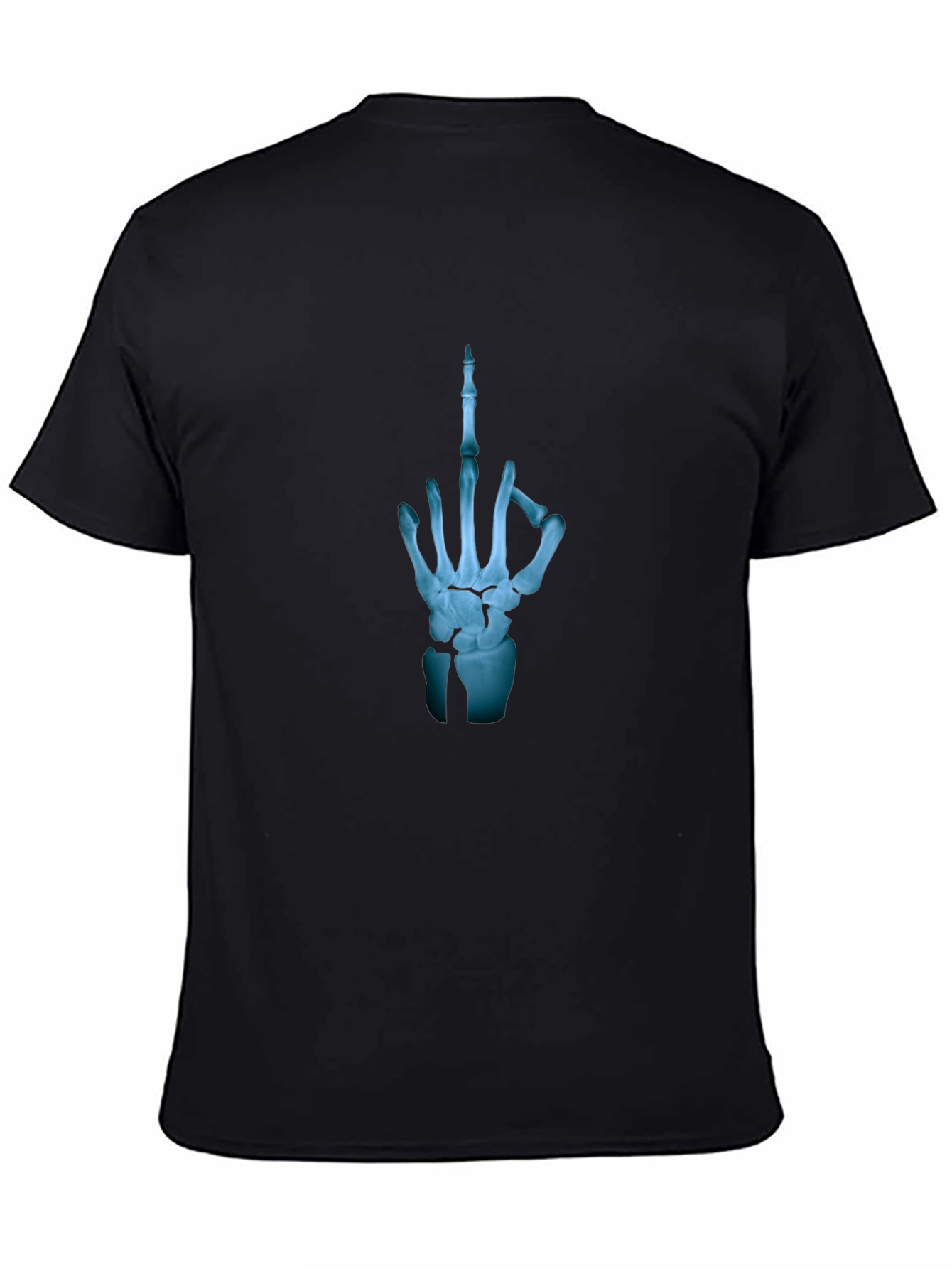 Skeleton Hand Graphic T-Shirt