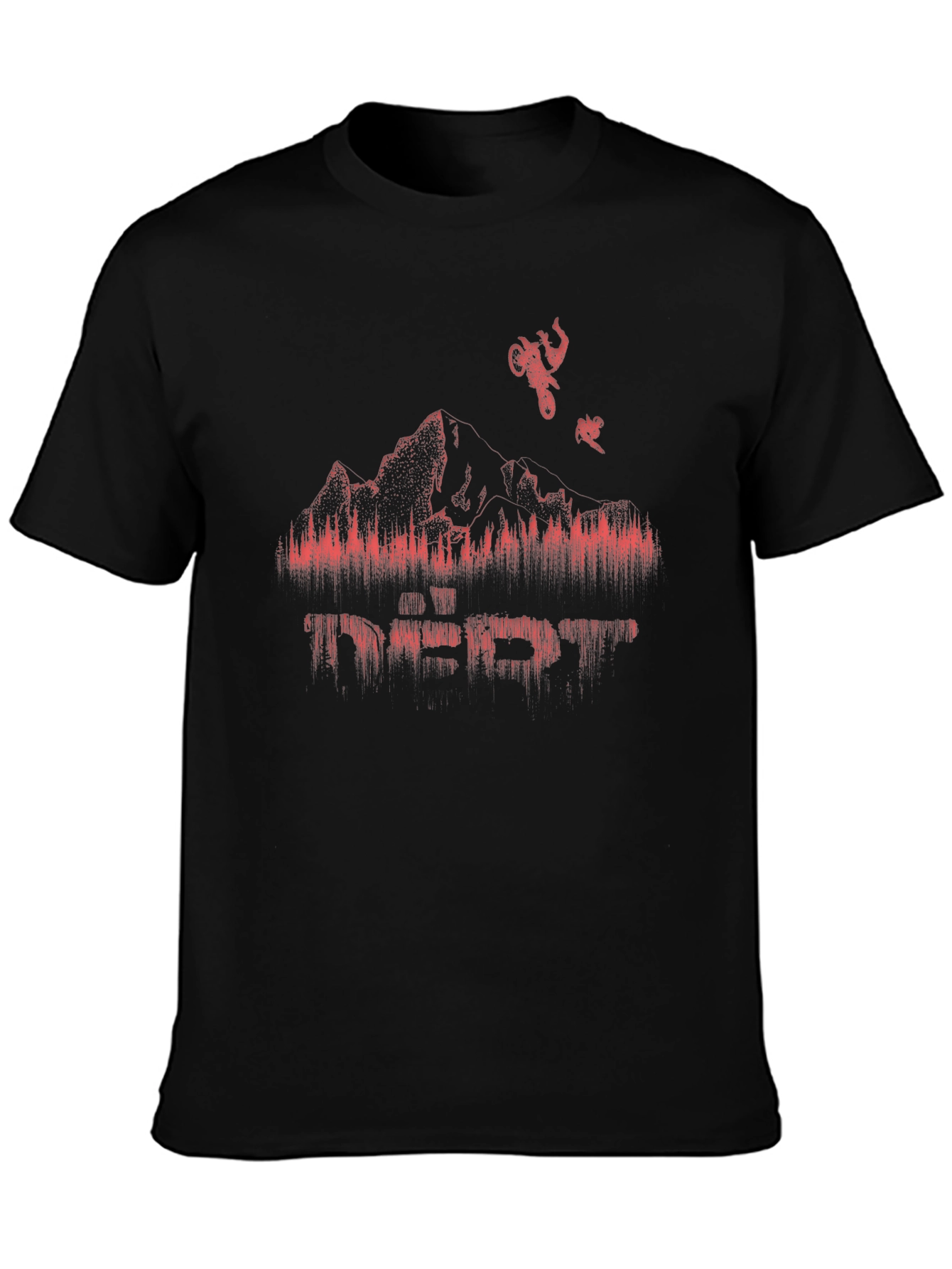 Mountain Biker Graphic T-Shirt