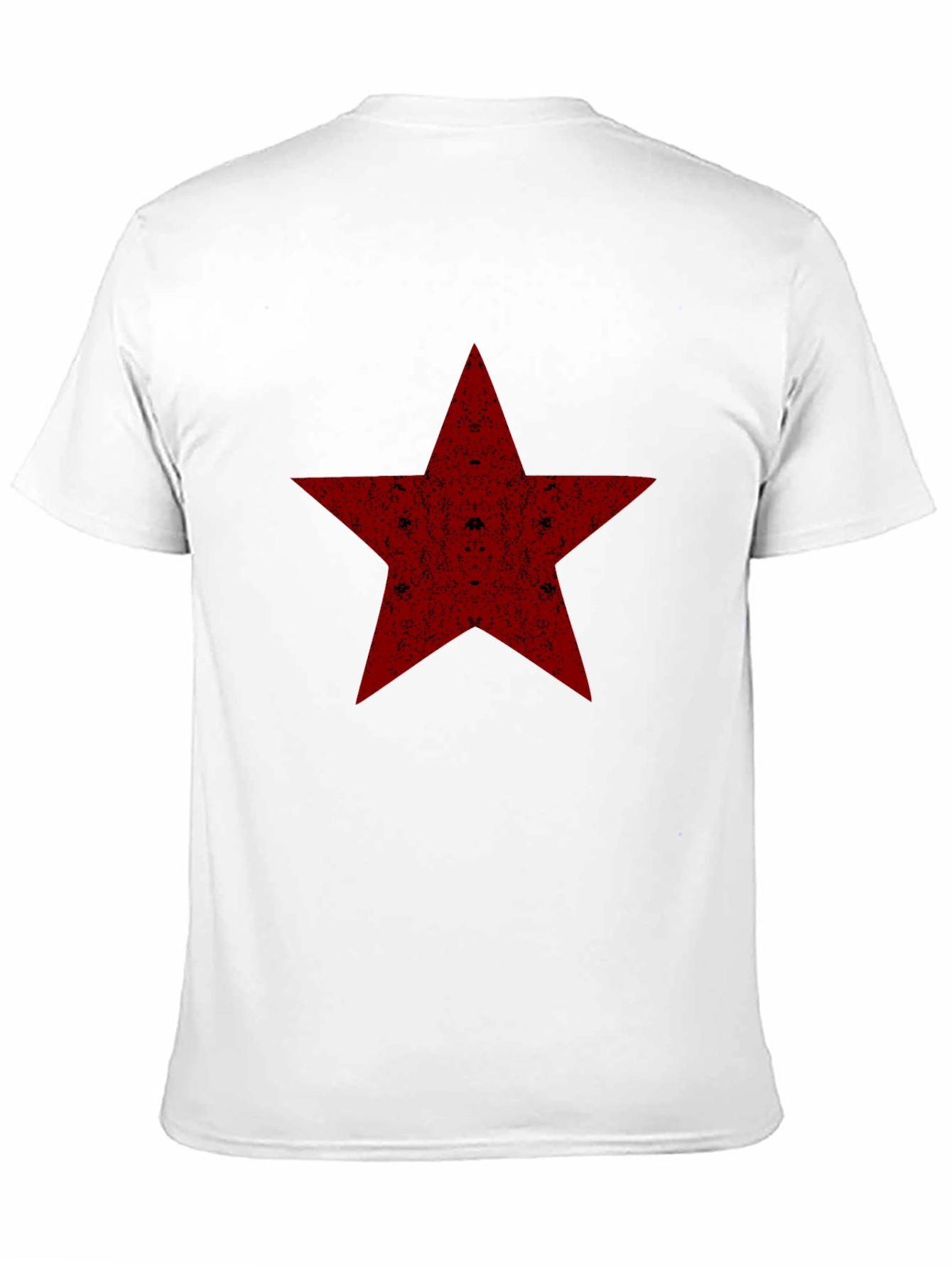 Red Star Graphic Black T-Shirt