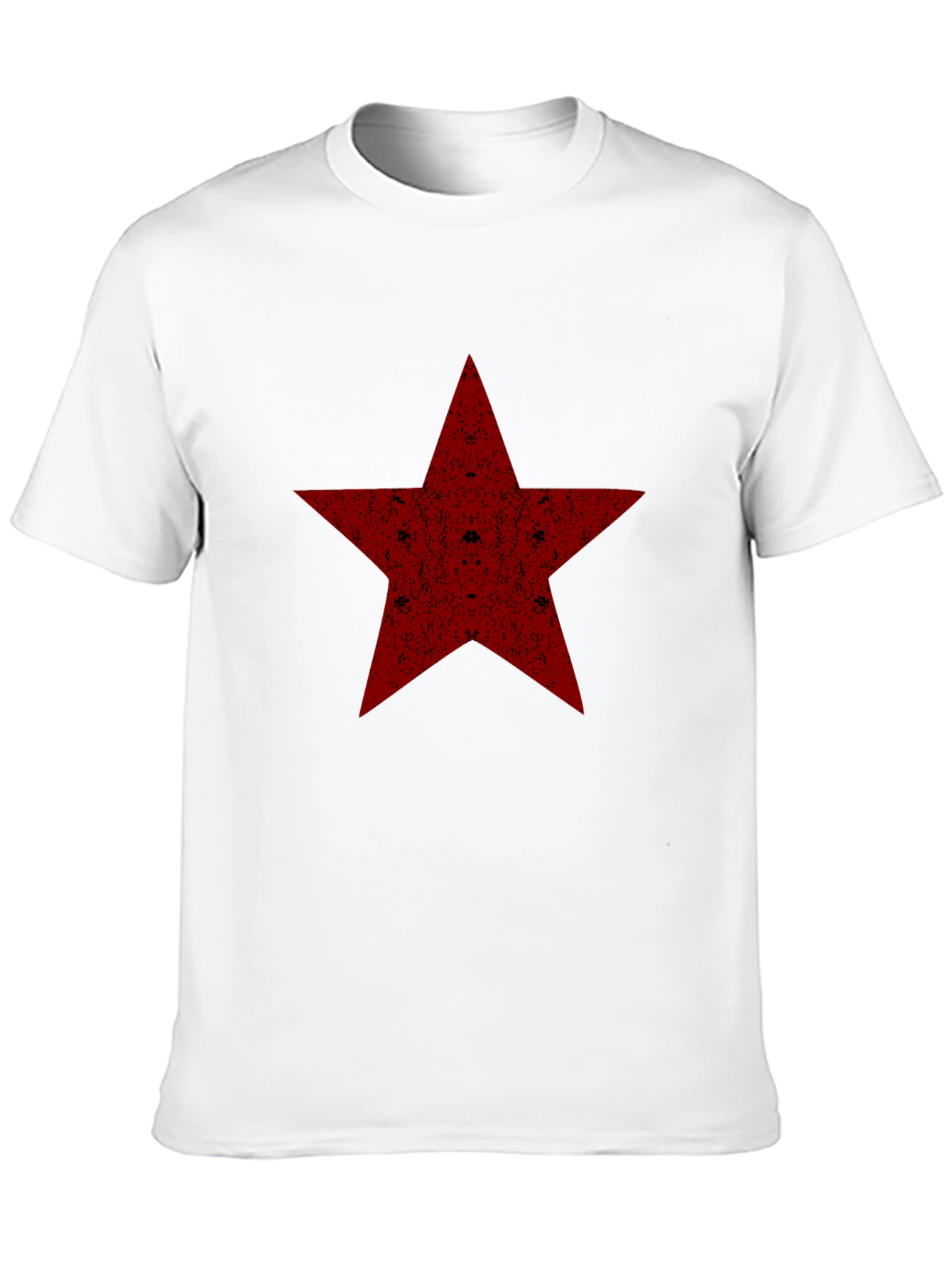 Red Star Graphic Black T-Shirt