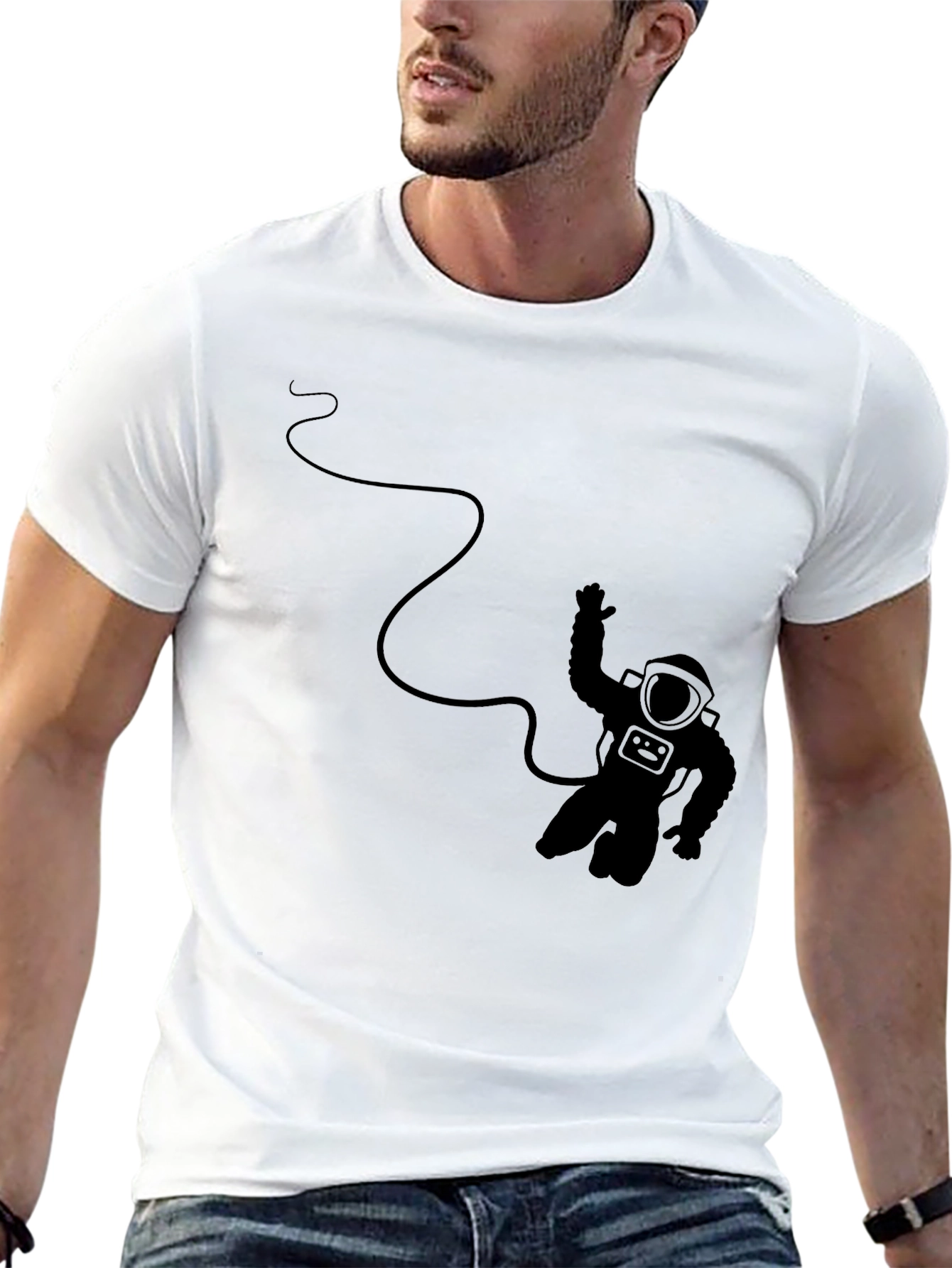 Astronaut Graphic Tee - Explore in Style!