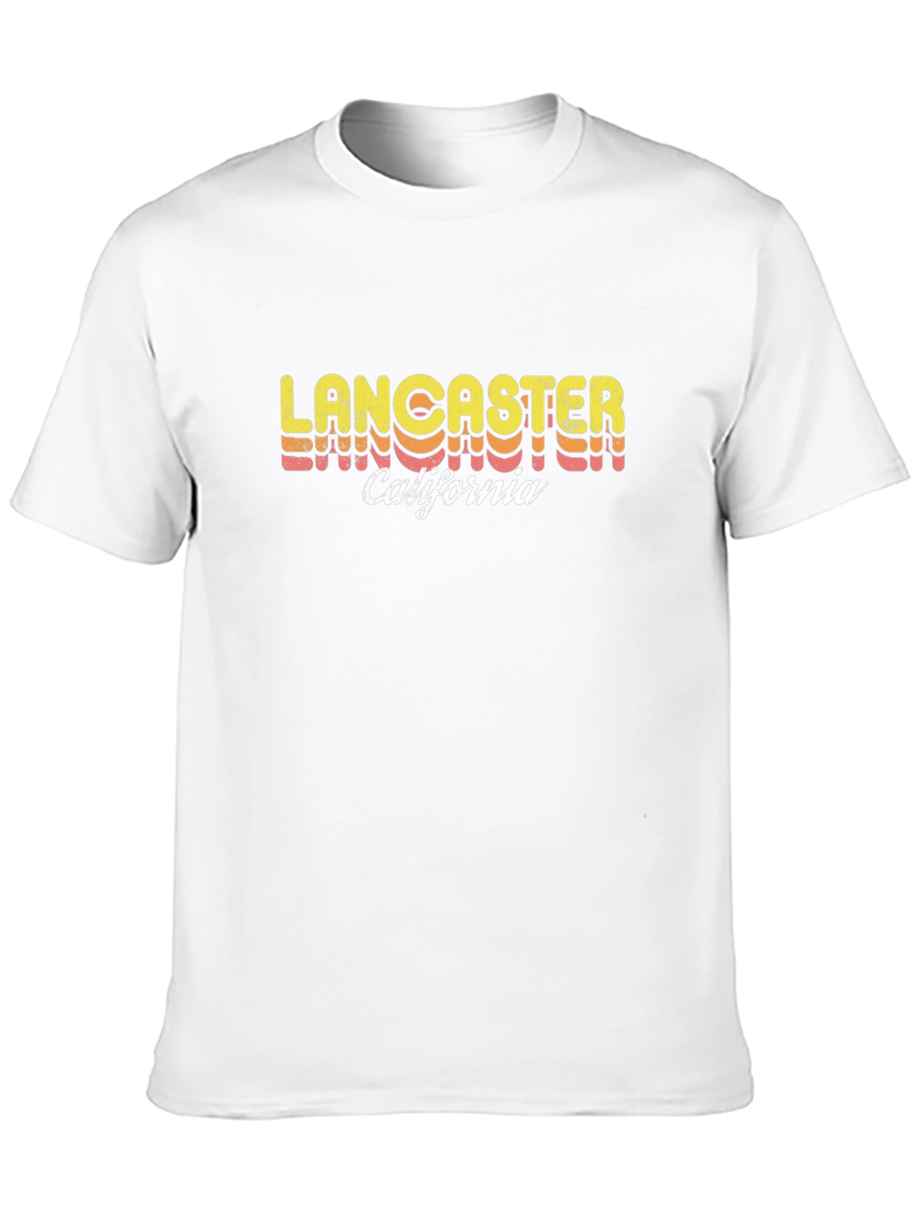 Lancaster California Retro Graphic T-Shirt