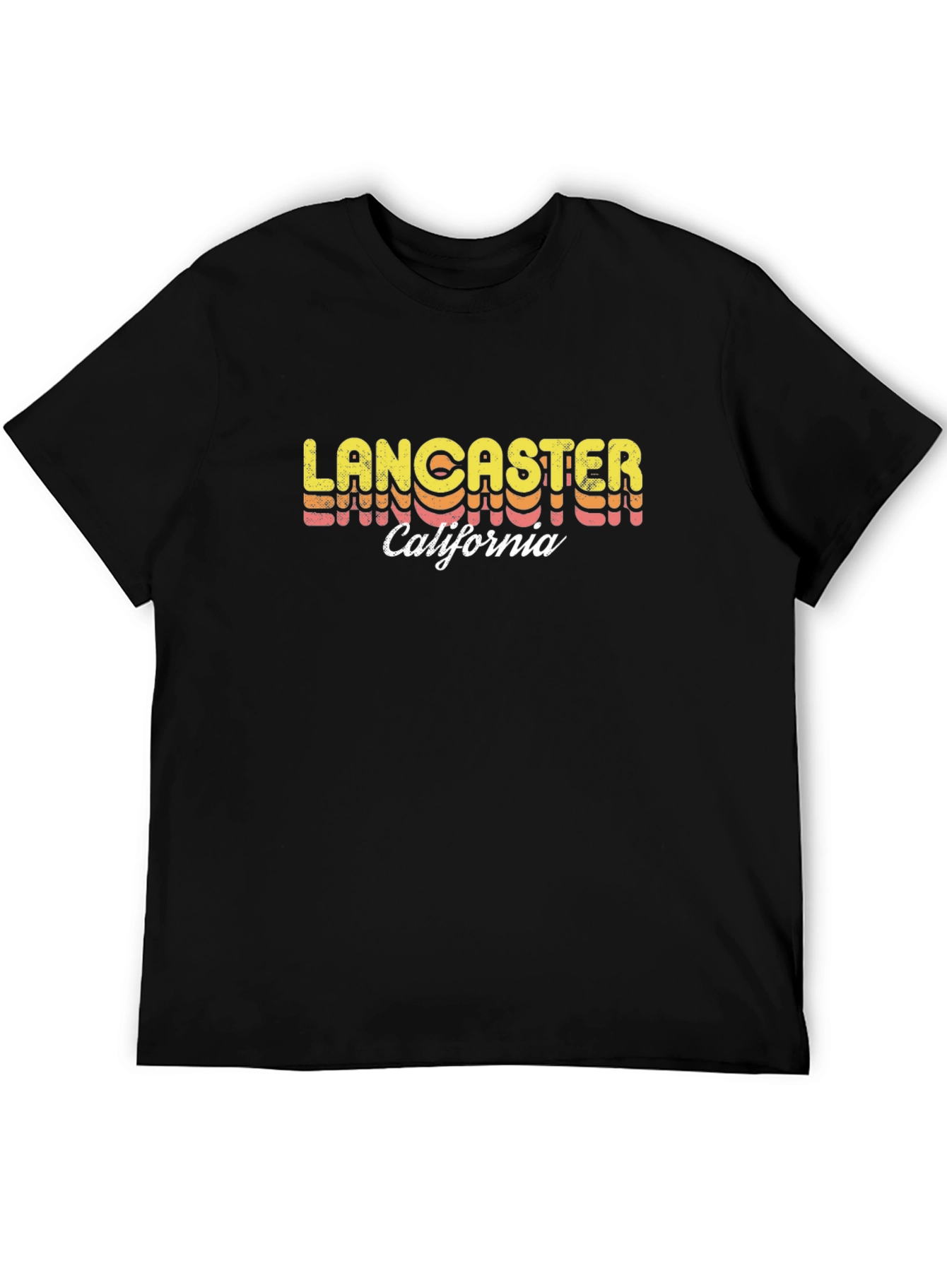 Lancaster California Retro Graphic T-Shirt