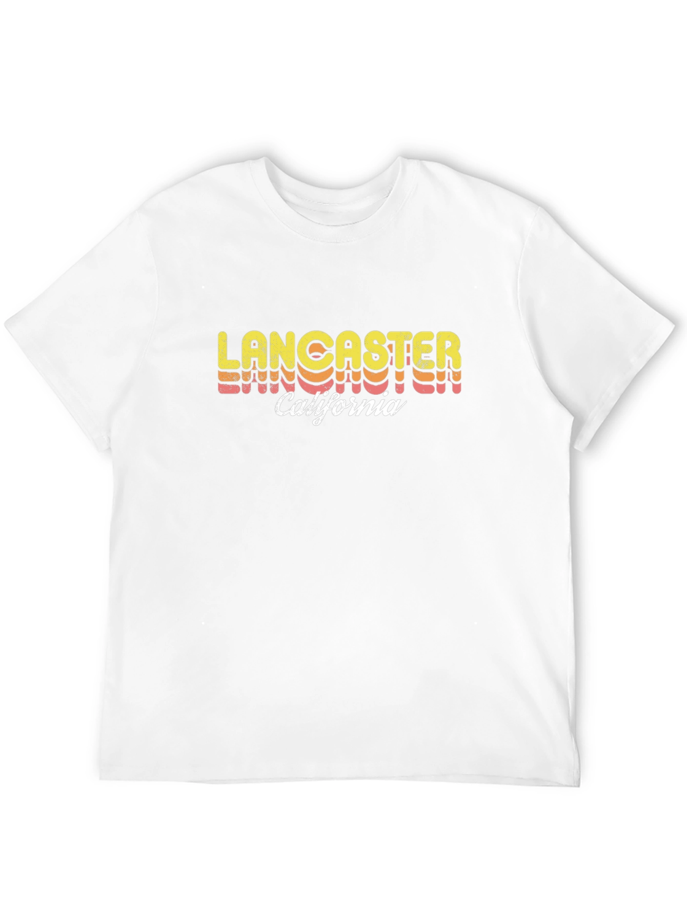 Lancaster California Retro Graphic T-Shirt