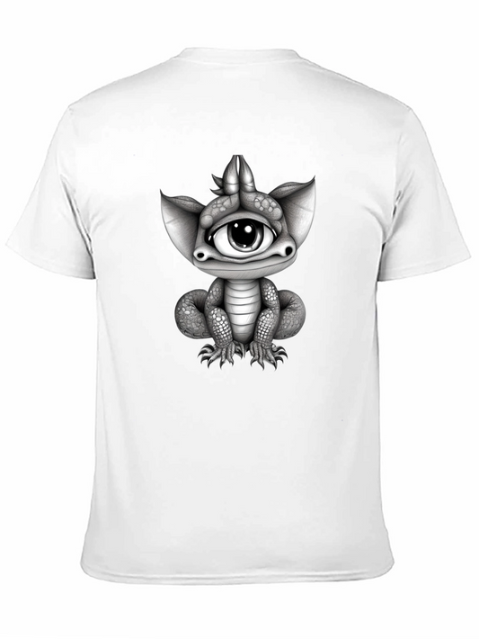 One-Eyed Dragon Graphic T-Shirt - Unique Creature Tee