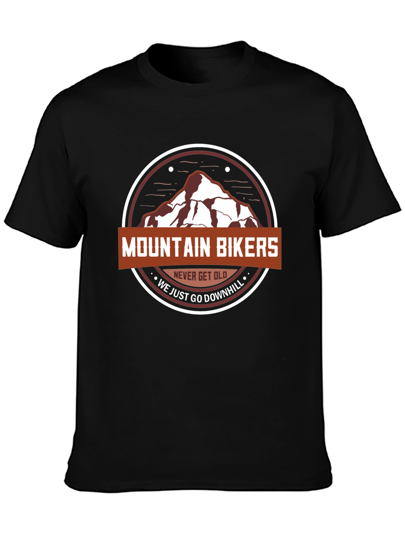 Mountain Bikers Never Get Old T-Shirt