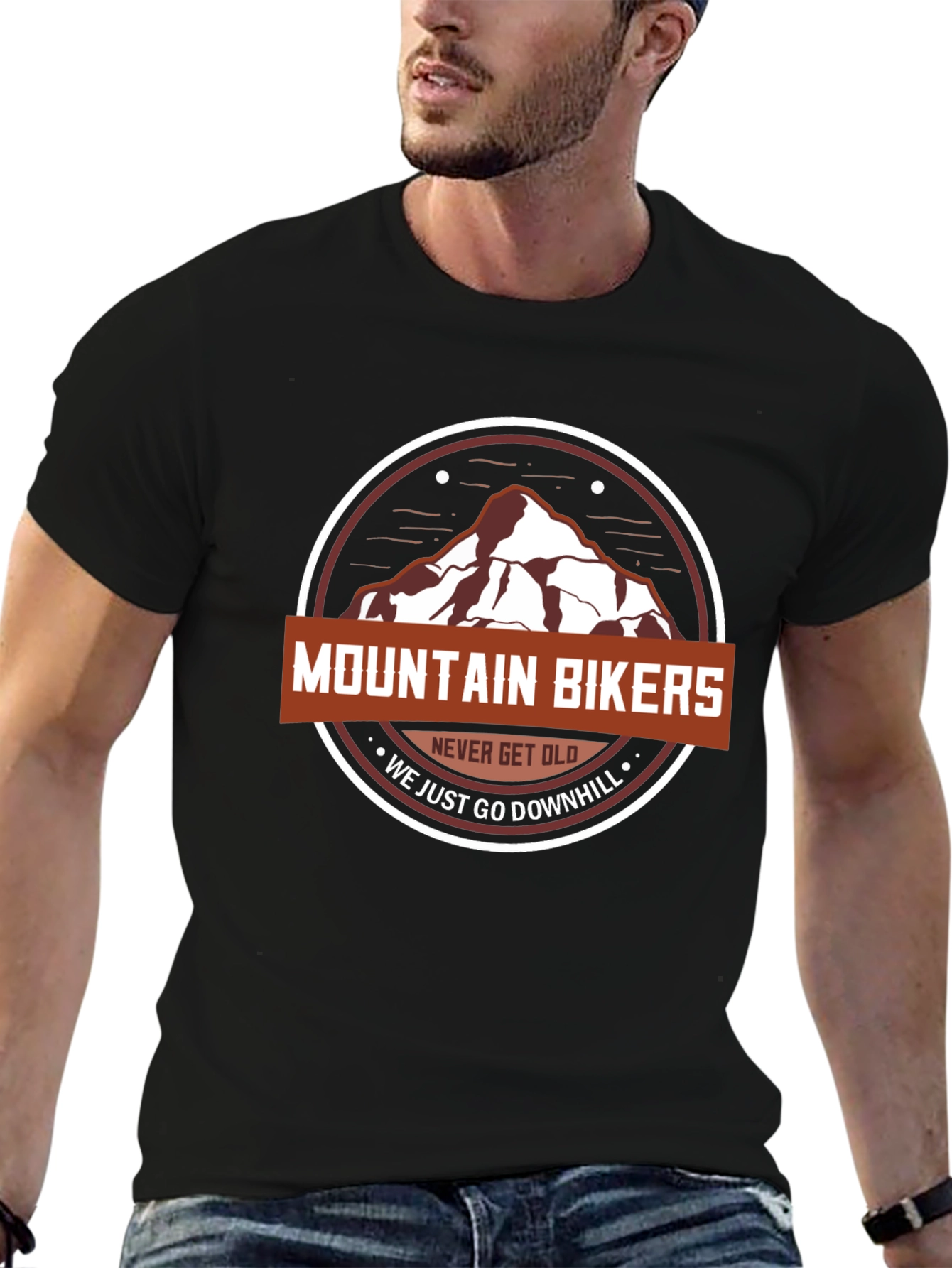 Mountain Bikers Never Get Old T-Shirt