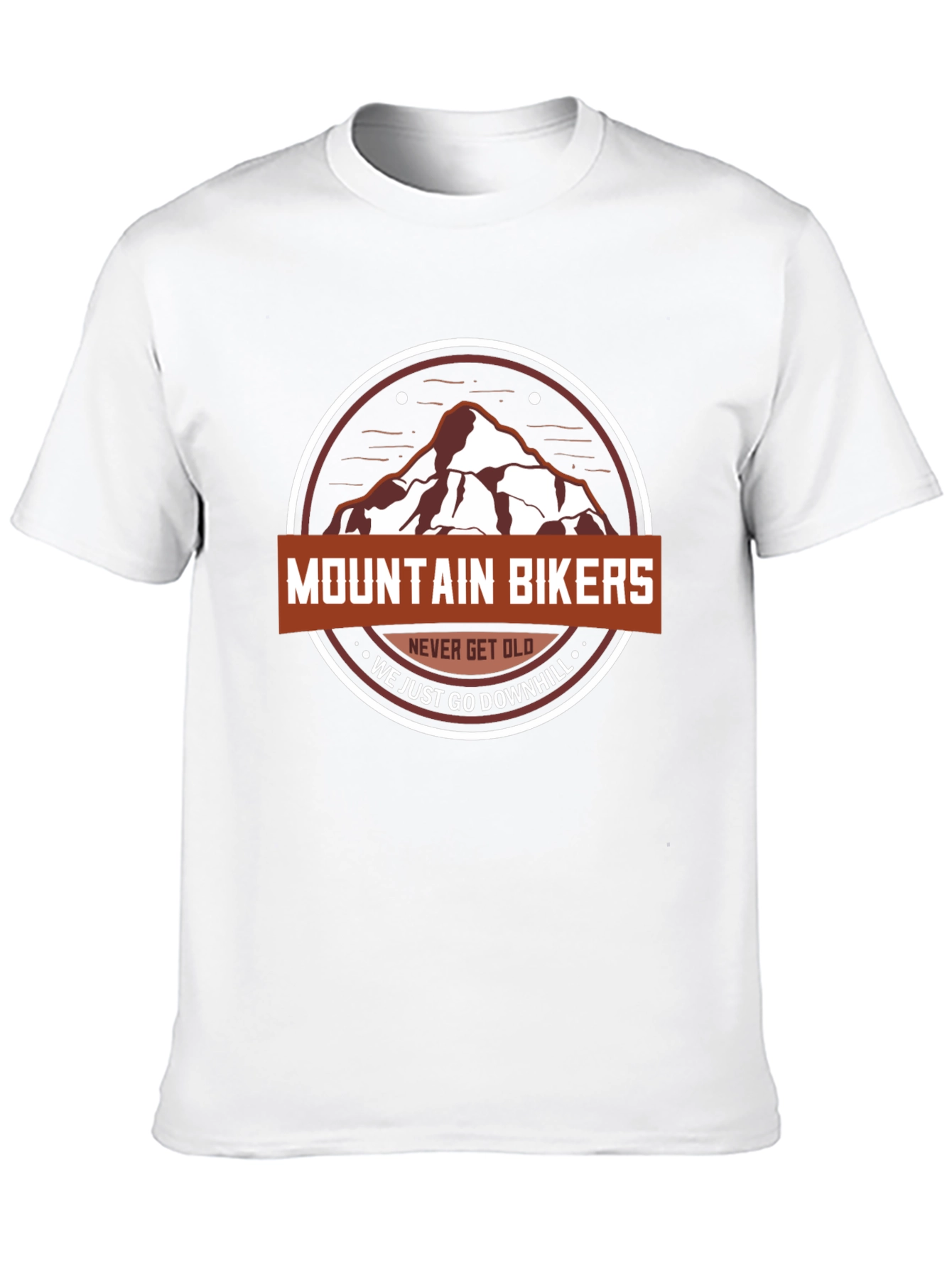Mountain Bikers Never Get Old T-Shirt