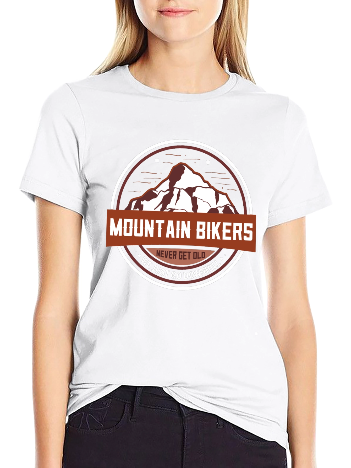 Mountain Bikers Never Get Old T-Shirt