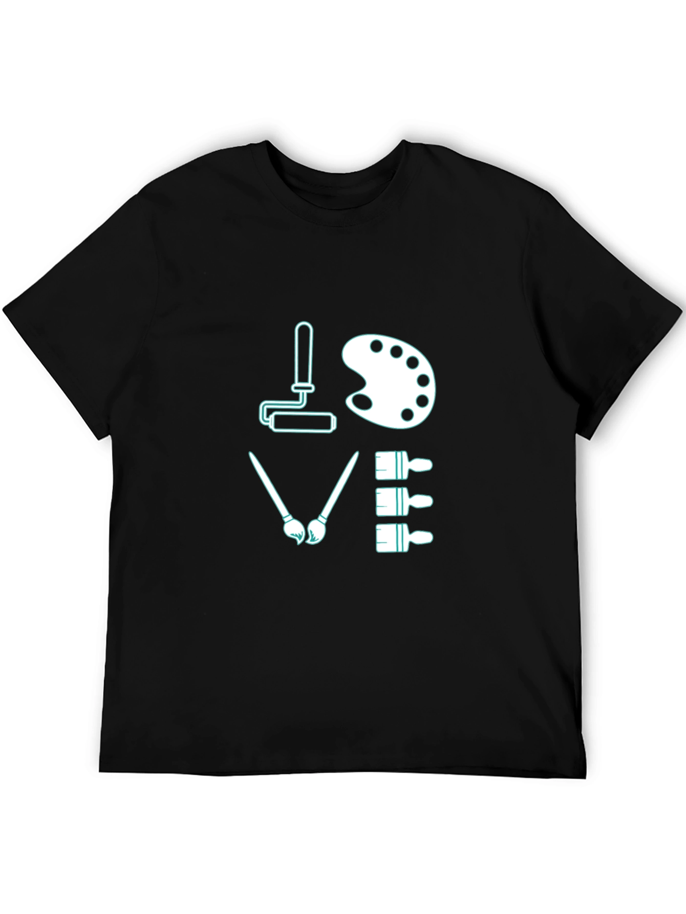 Painters Love T-Shirt - Artistic Design